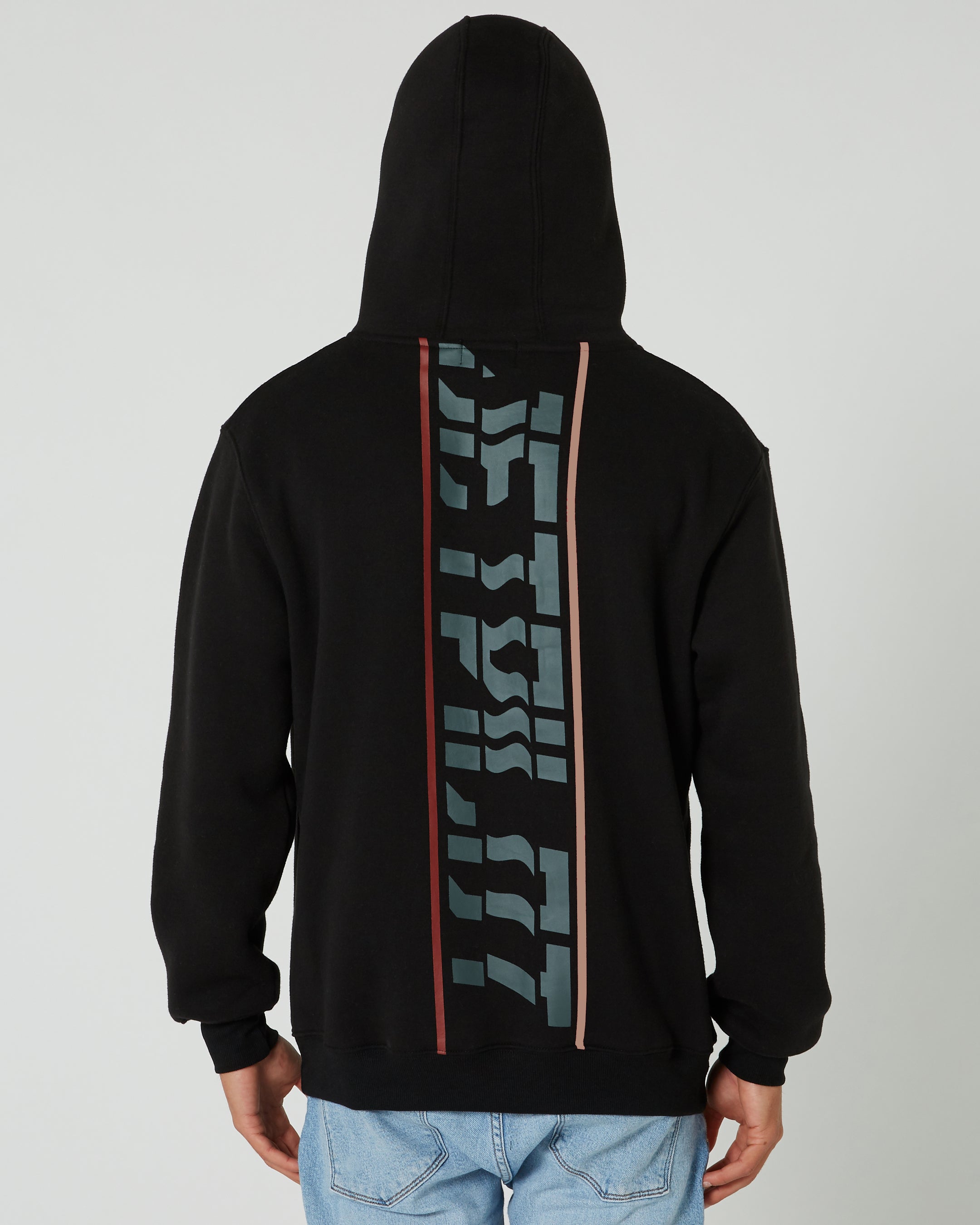 Jetpilot United Mens Pullover Hoodie - Black 8 — view 05 (4)