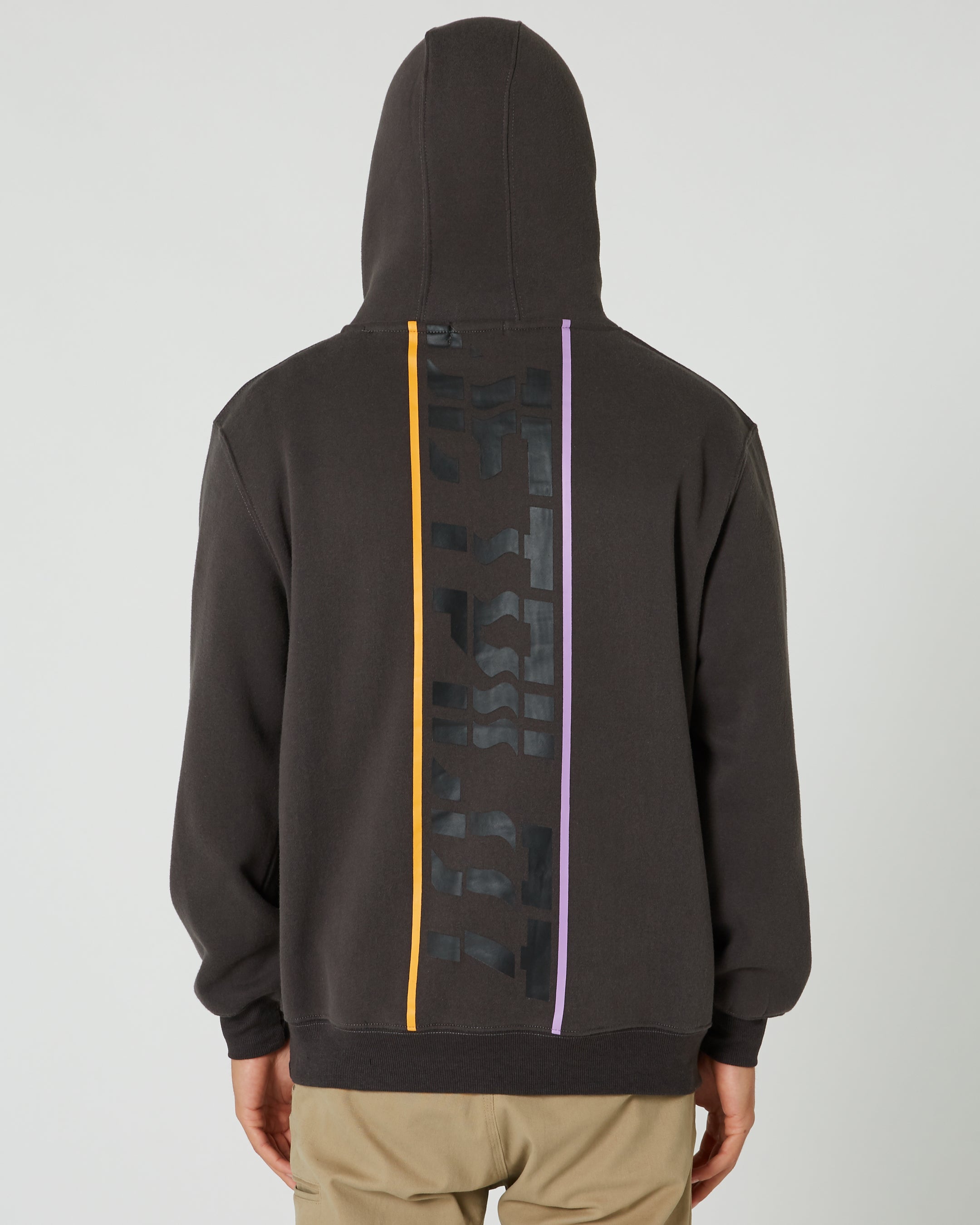 Jetpilot United Mens Pullover Hoodie - Charcoal 7 — view 05 (4)