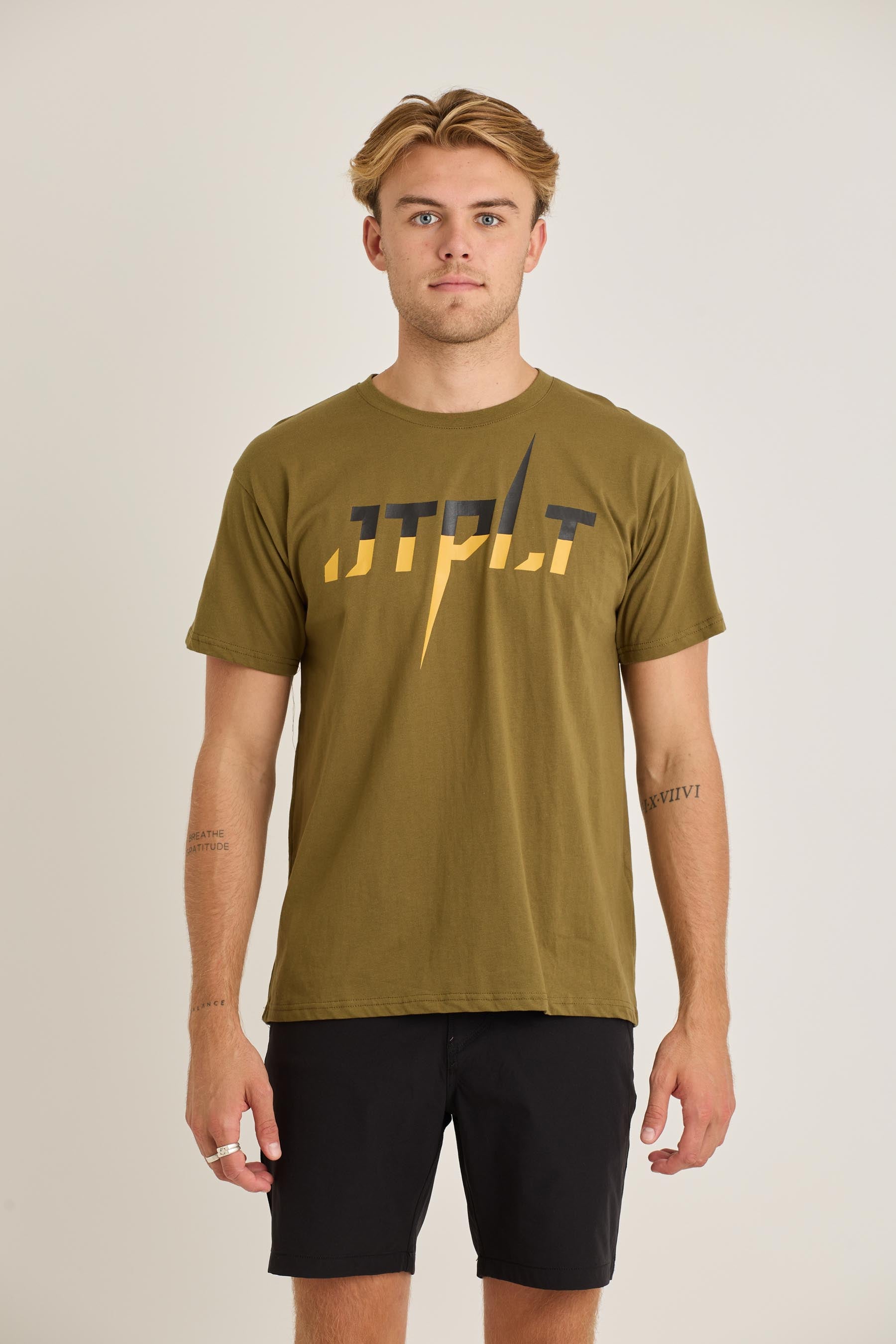 Jetpilot  Pulse Mens Ss Tee - Army 2