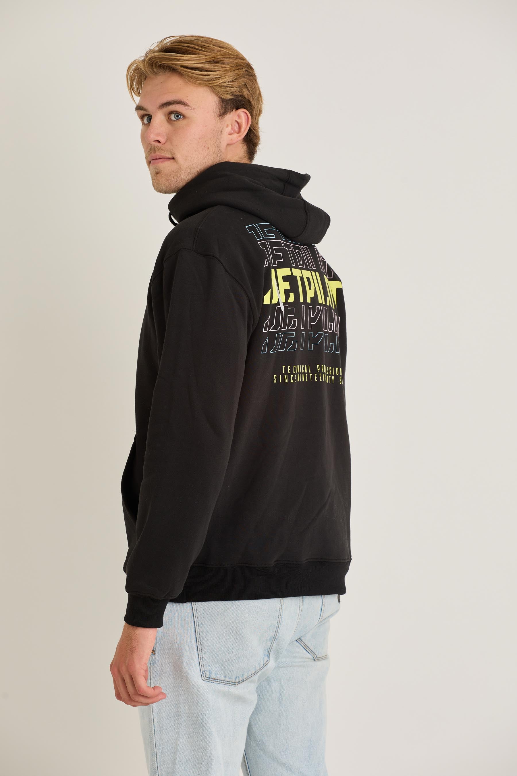 Jetpilot Devolve Mens Pullover - Black 5