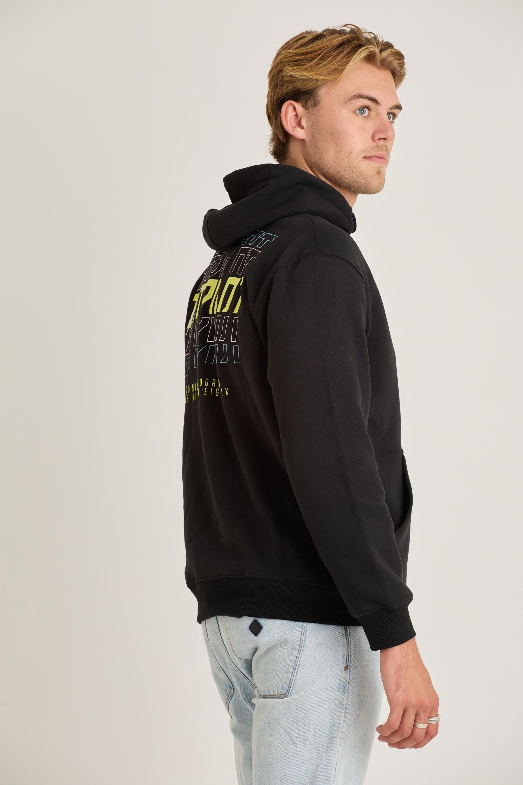 Jetpilot Devolve Mens Pullover - Black 7