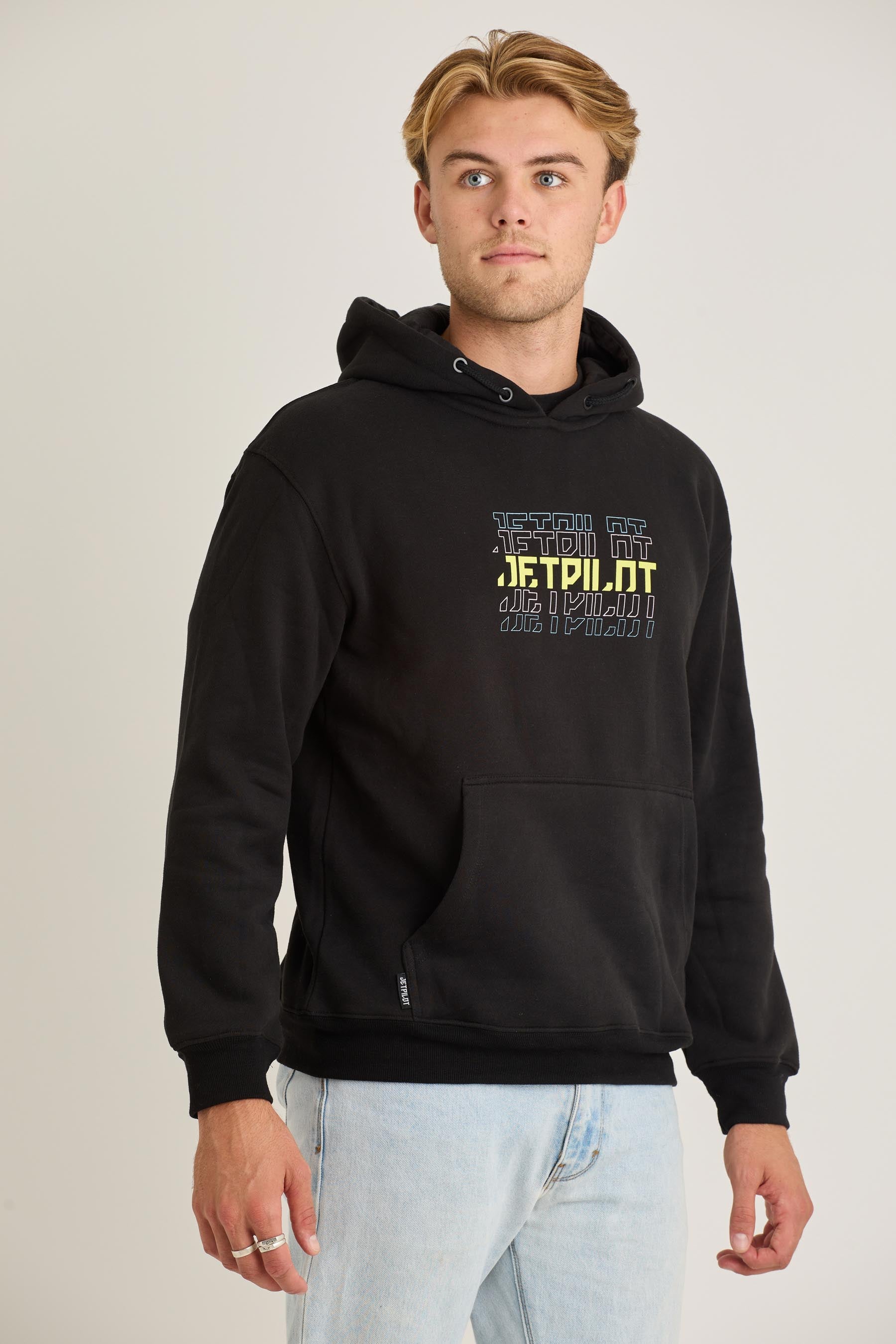 Jetpilot Devolve Mens Pullover - Black 8