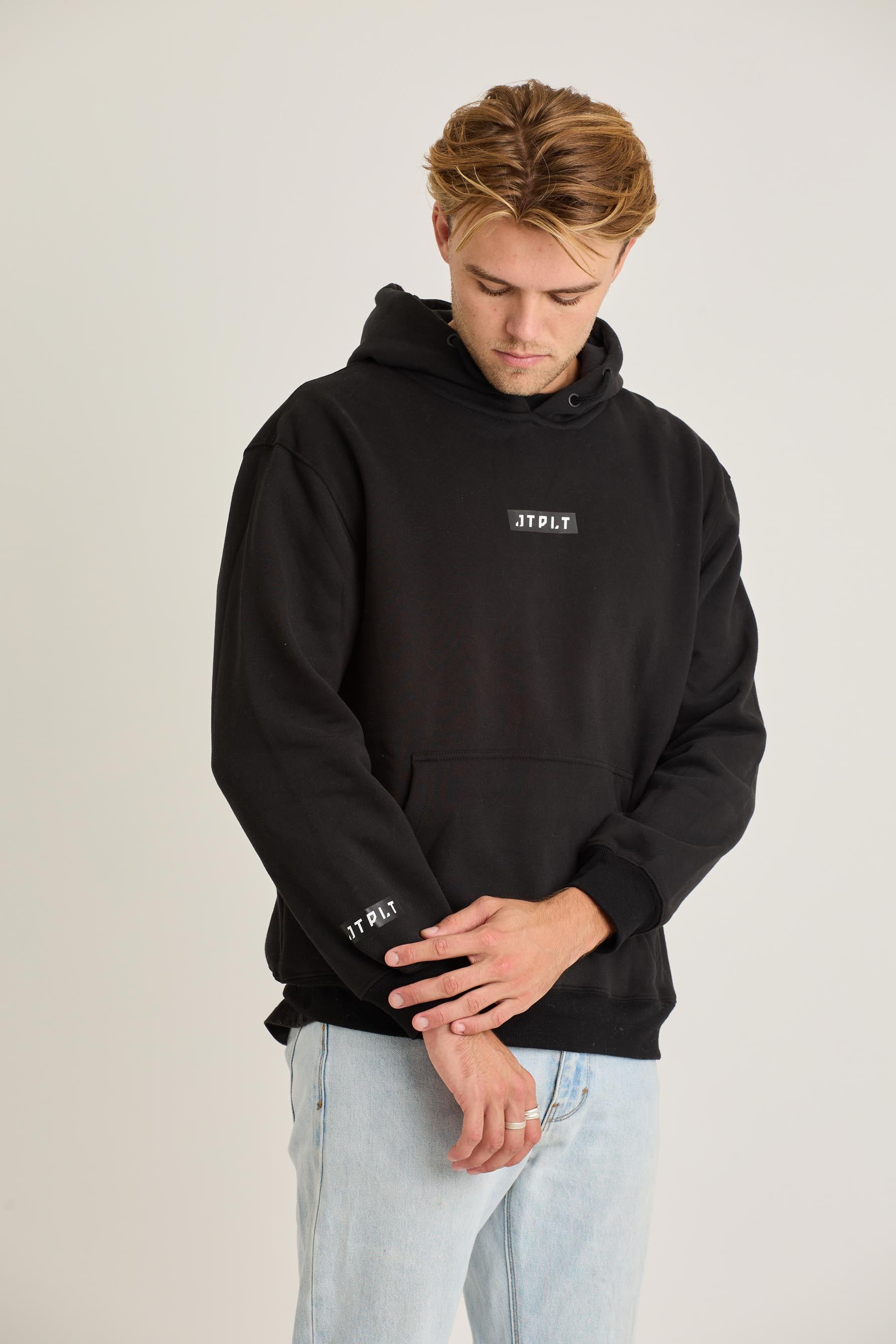 Jetpilot Corp Mens Pullover - Black 6