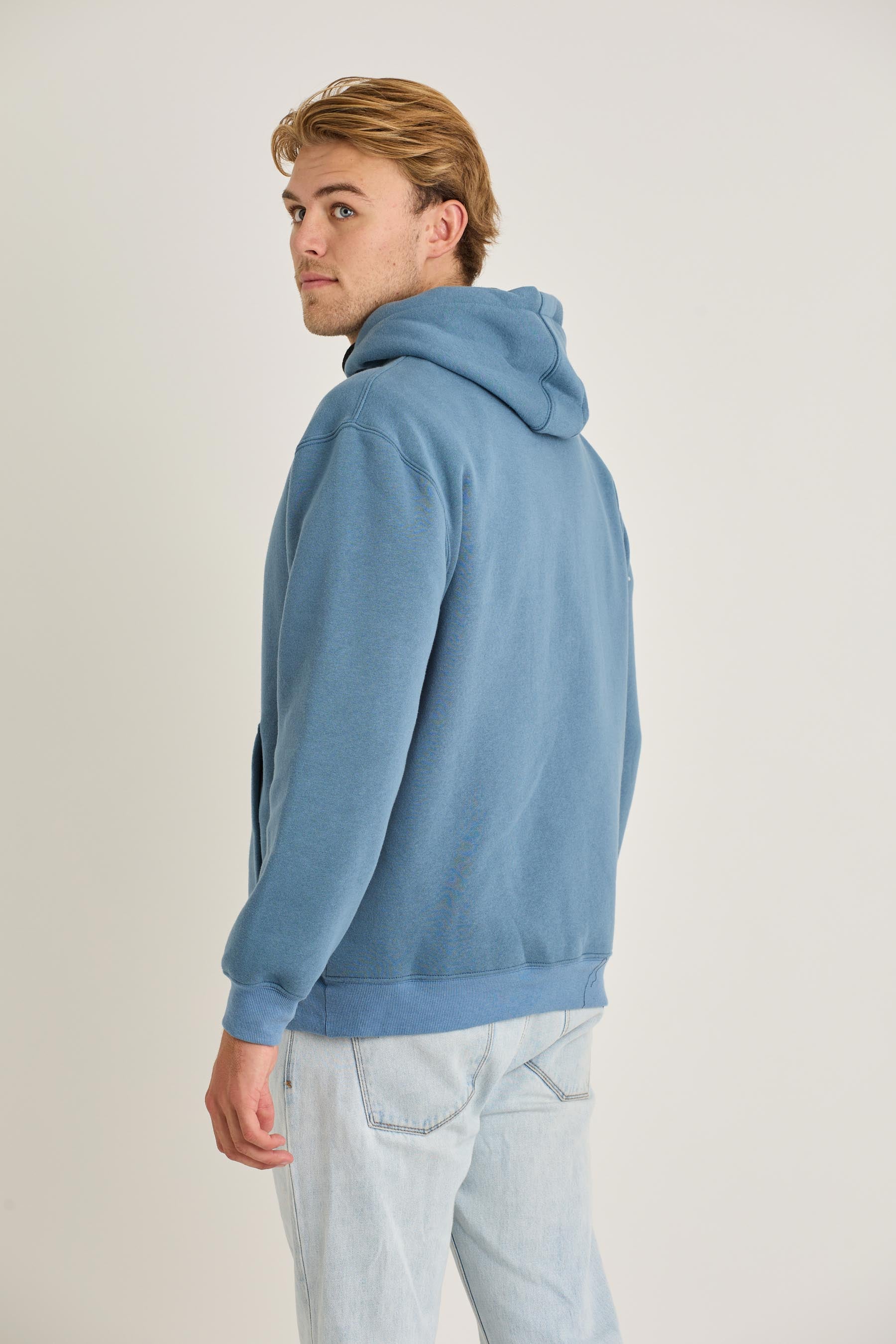 Jetpilot Corp Mens Pullover - Blue 4
