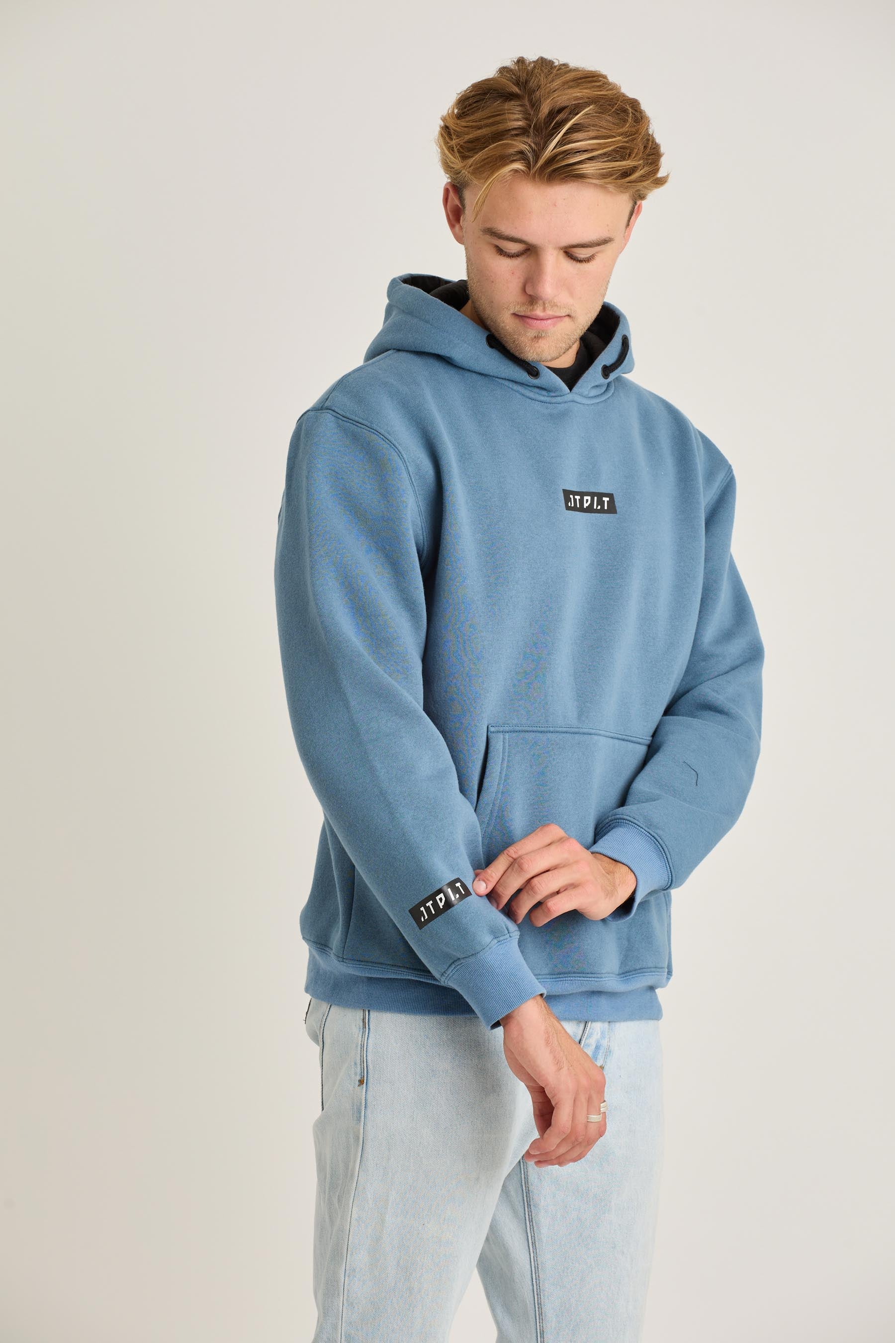 Jetpilot Corp Mens Pullover - Blue 6