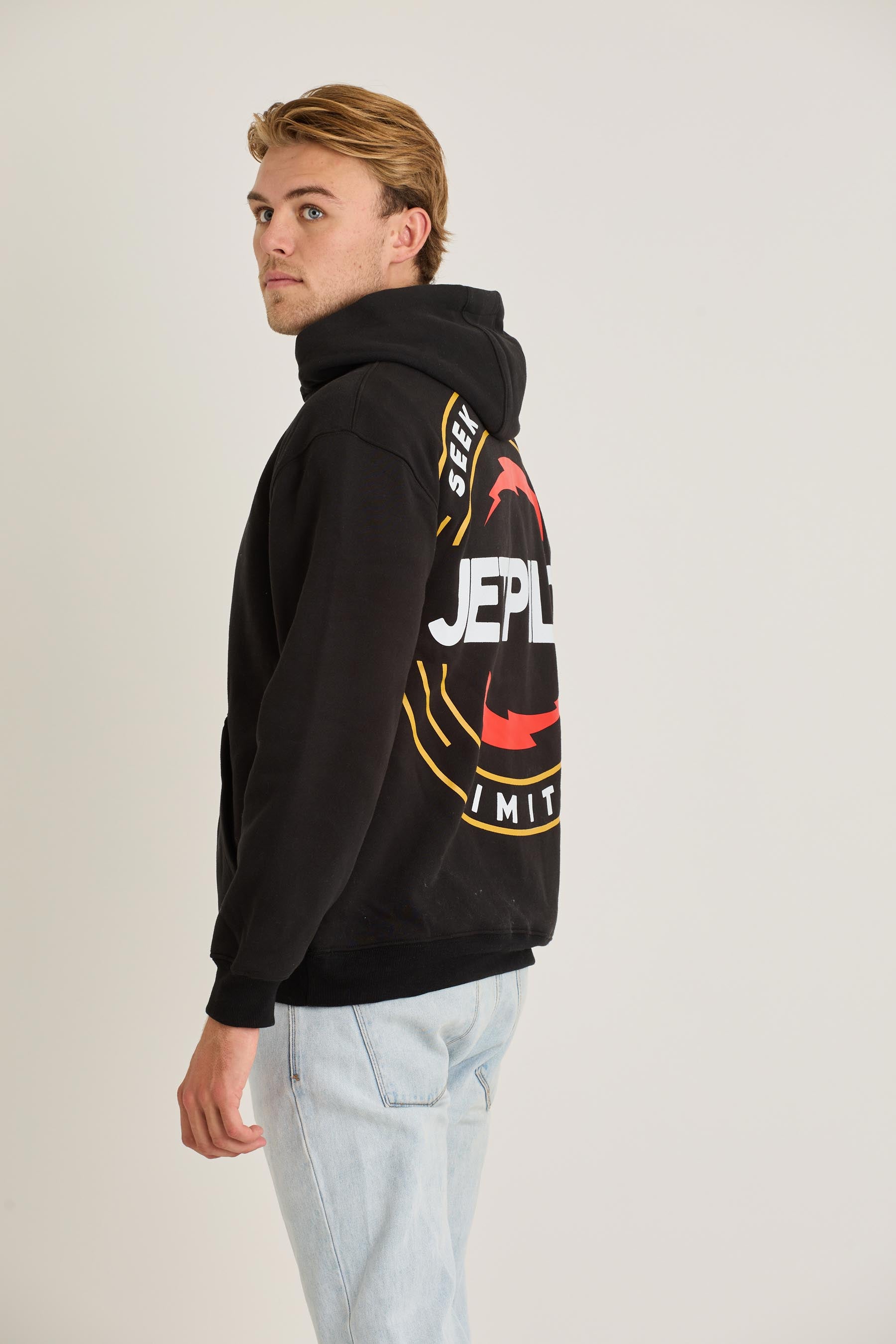 Jetpilot Limits Mens Pullover - Black 5 — view 04 (3)