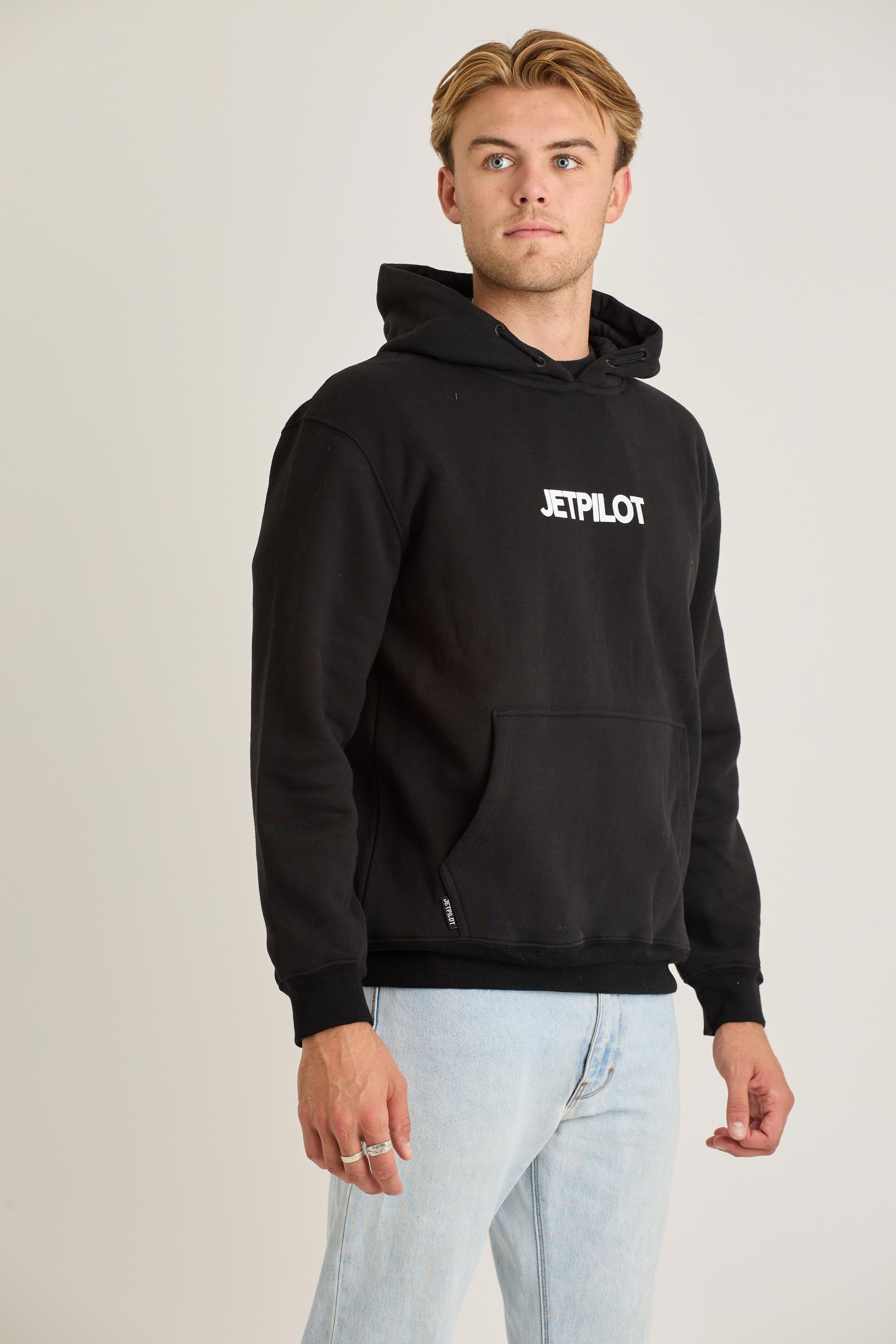 Jetpilot Limits Mens Pullover - Black 6 — view 06 (3)