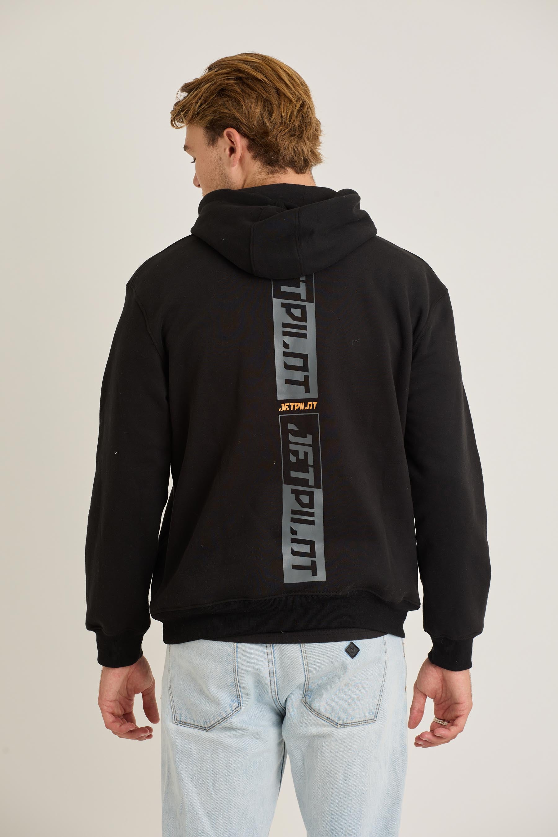 Jetpilot Freeride Mens Pullover - Black 2 — view 03 (3)