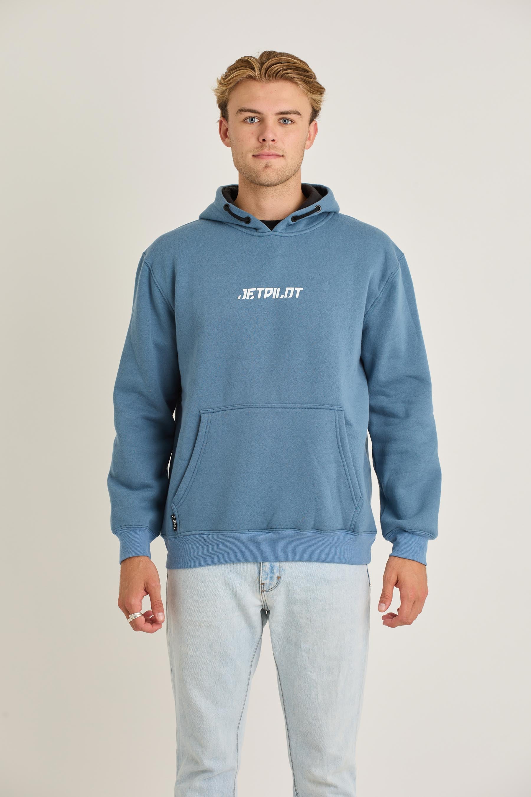 Jetpilot Freeride Mens Pullover - Blue 2