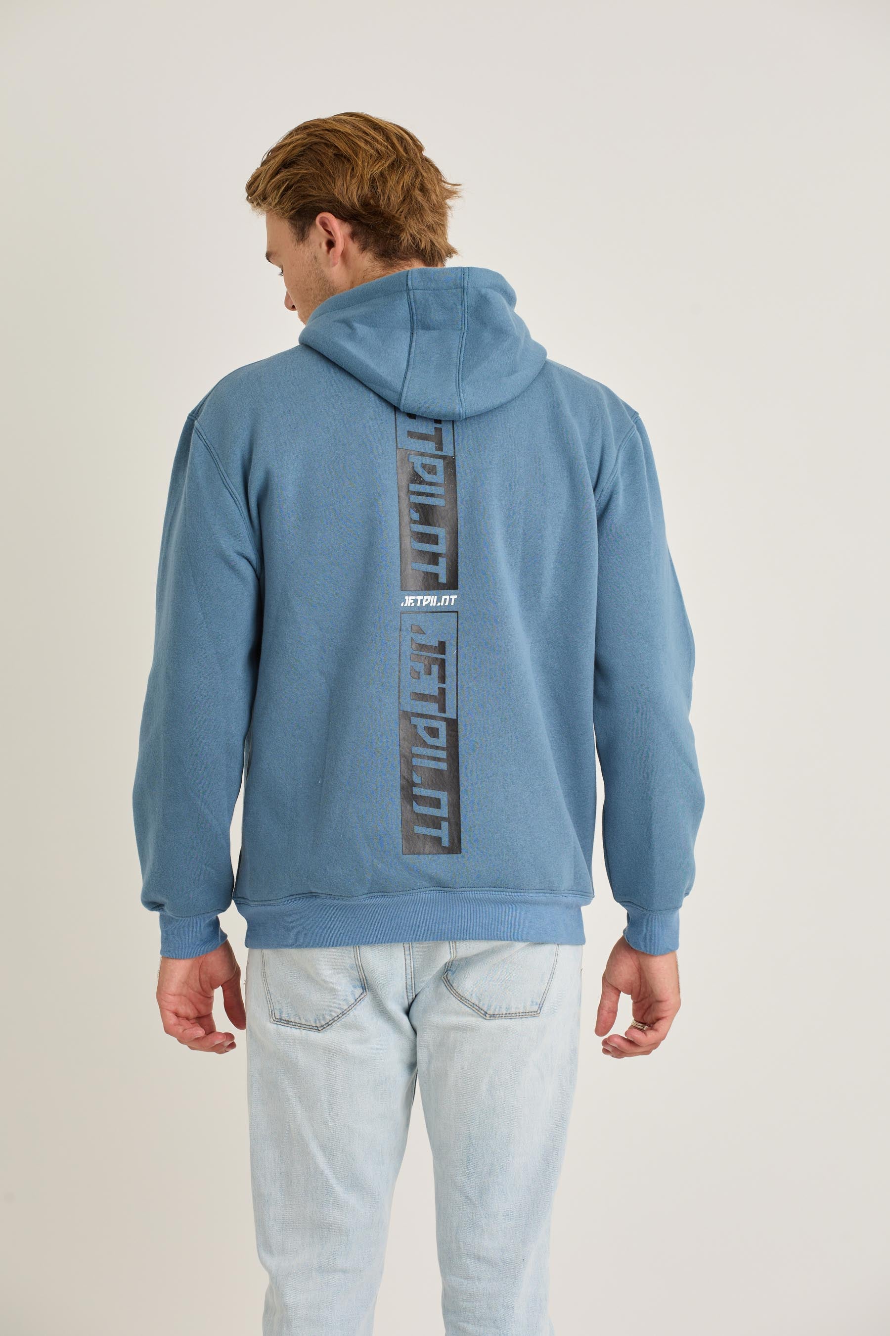 Jetpilot Freeride Mens Pullover - Blue 4 — view 03 (3)