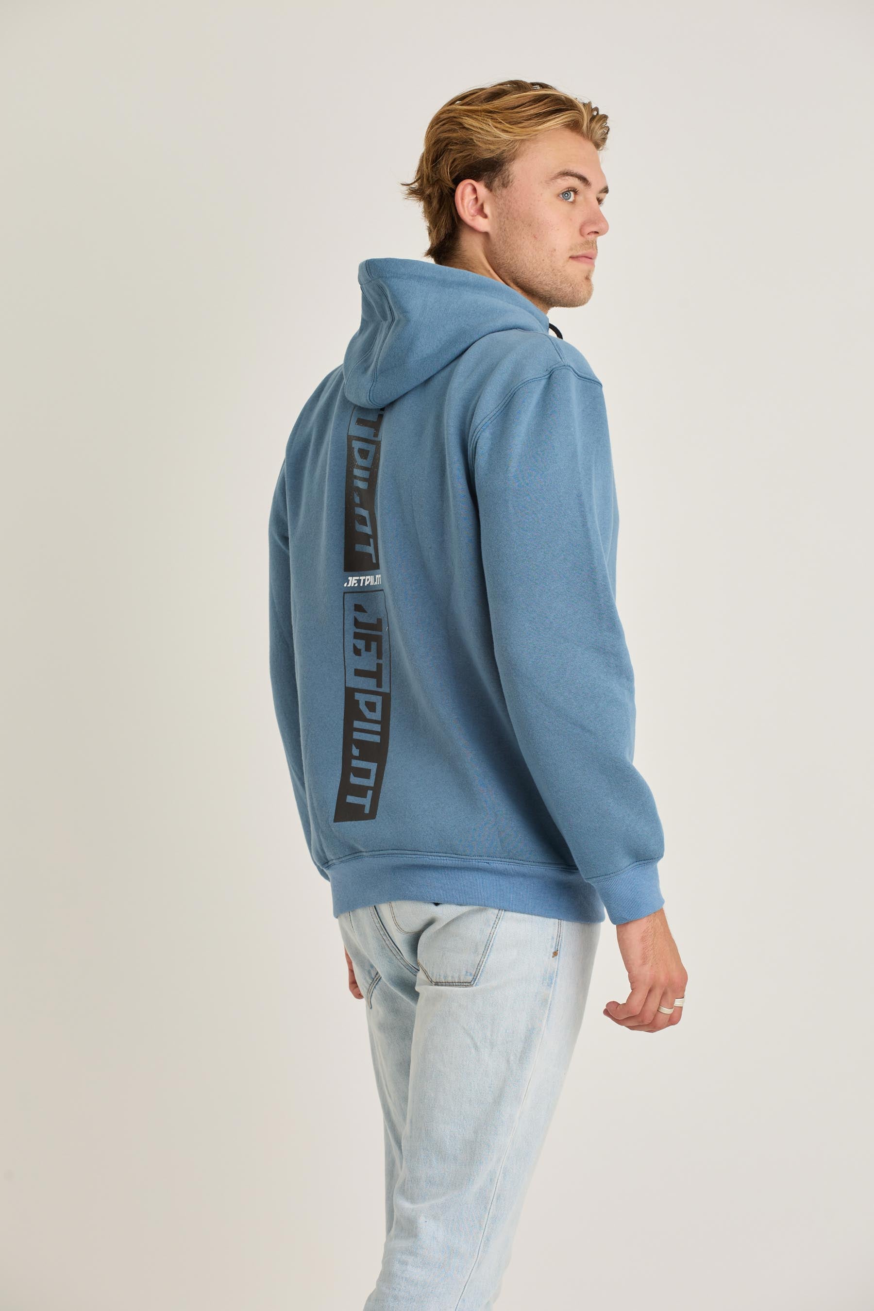 Jetpilot Freeride Mens Pullover - Blue 5 — view 04 (3)