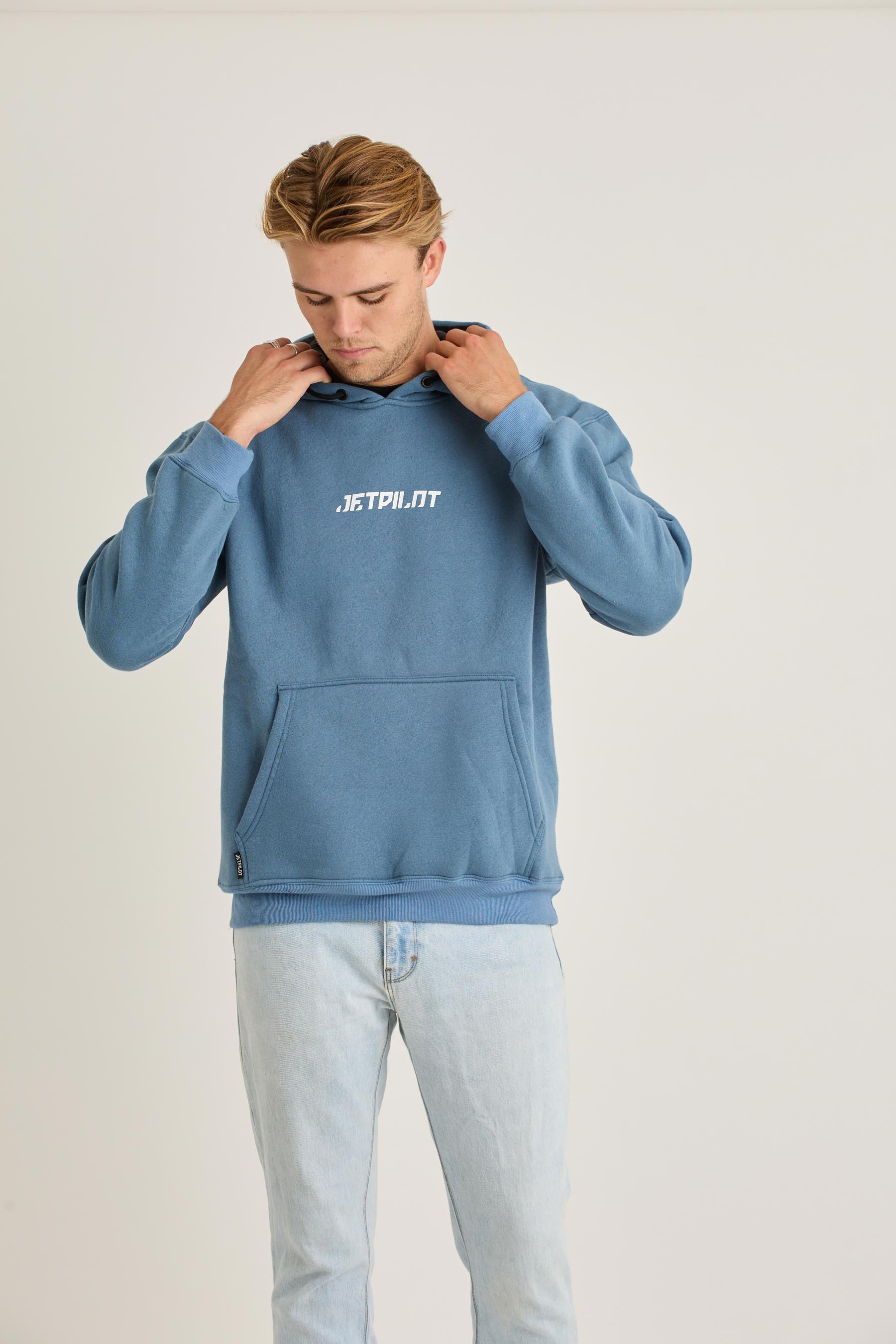 Jetpilot Freeride Mens Pullover - Blue — view 05 (3)