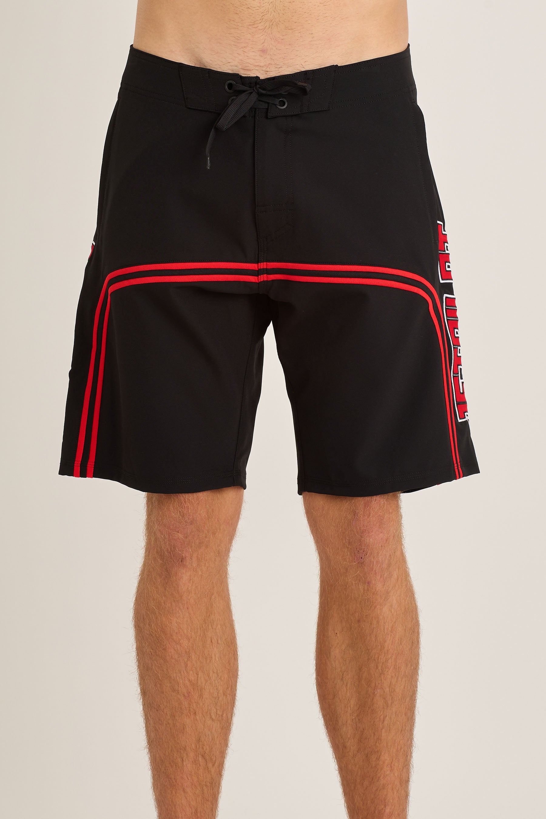 Jetpilot F5 Mens Boardshorts - Black/Red