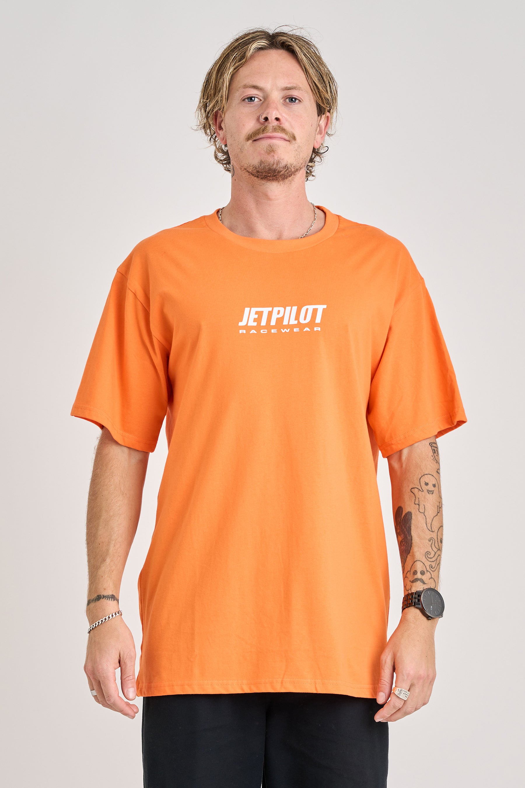 Jetpilot Progression Tee Orange 2 — image 2