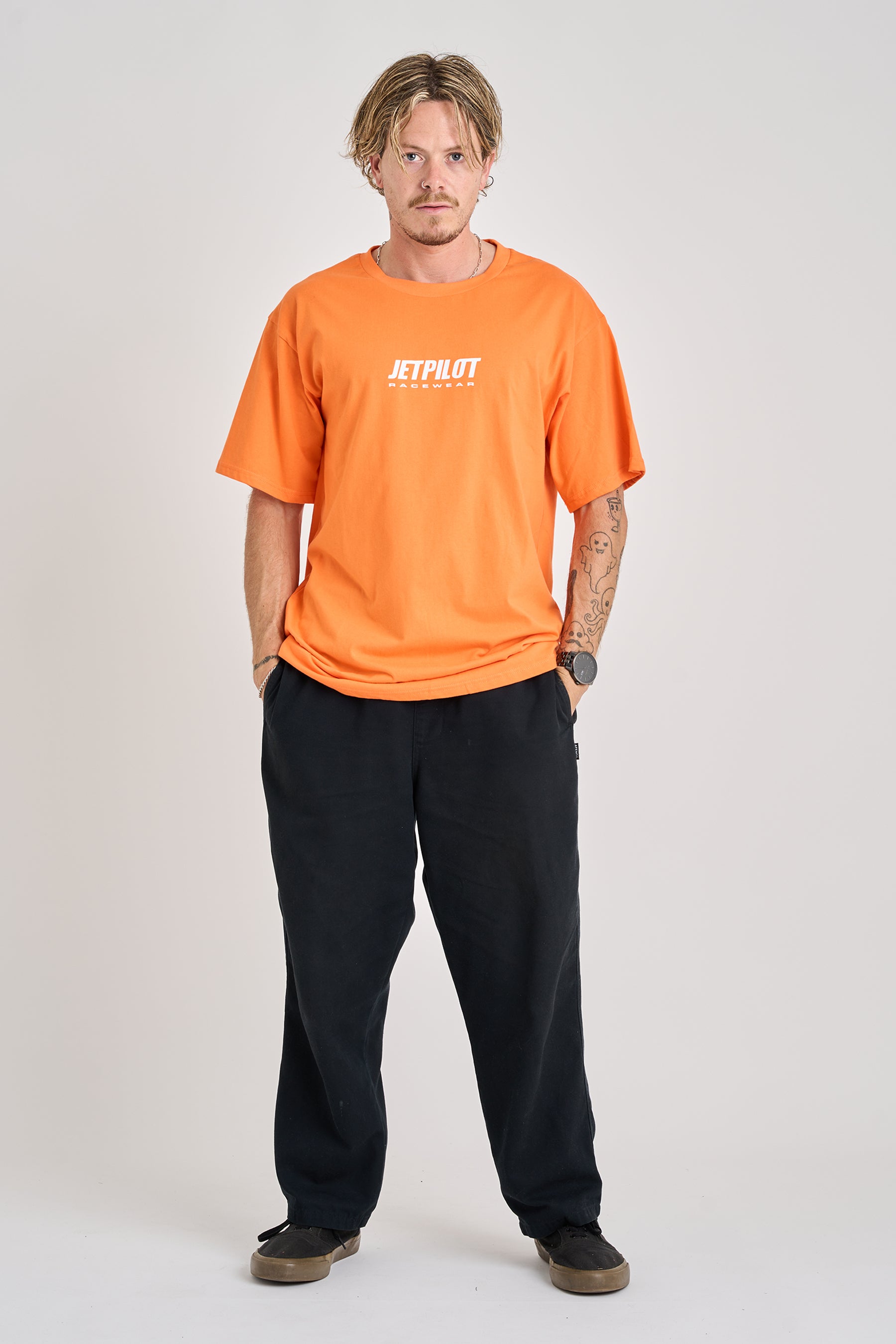 Jetpilot Progression Tee Orange 4 — image 2