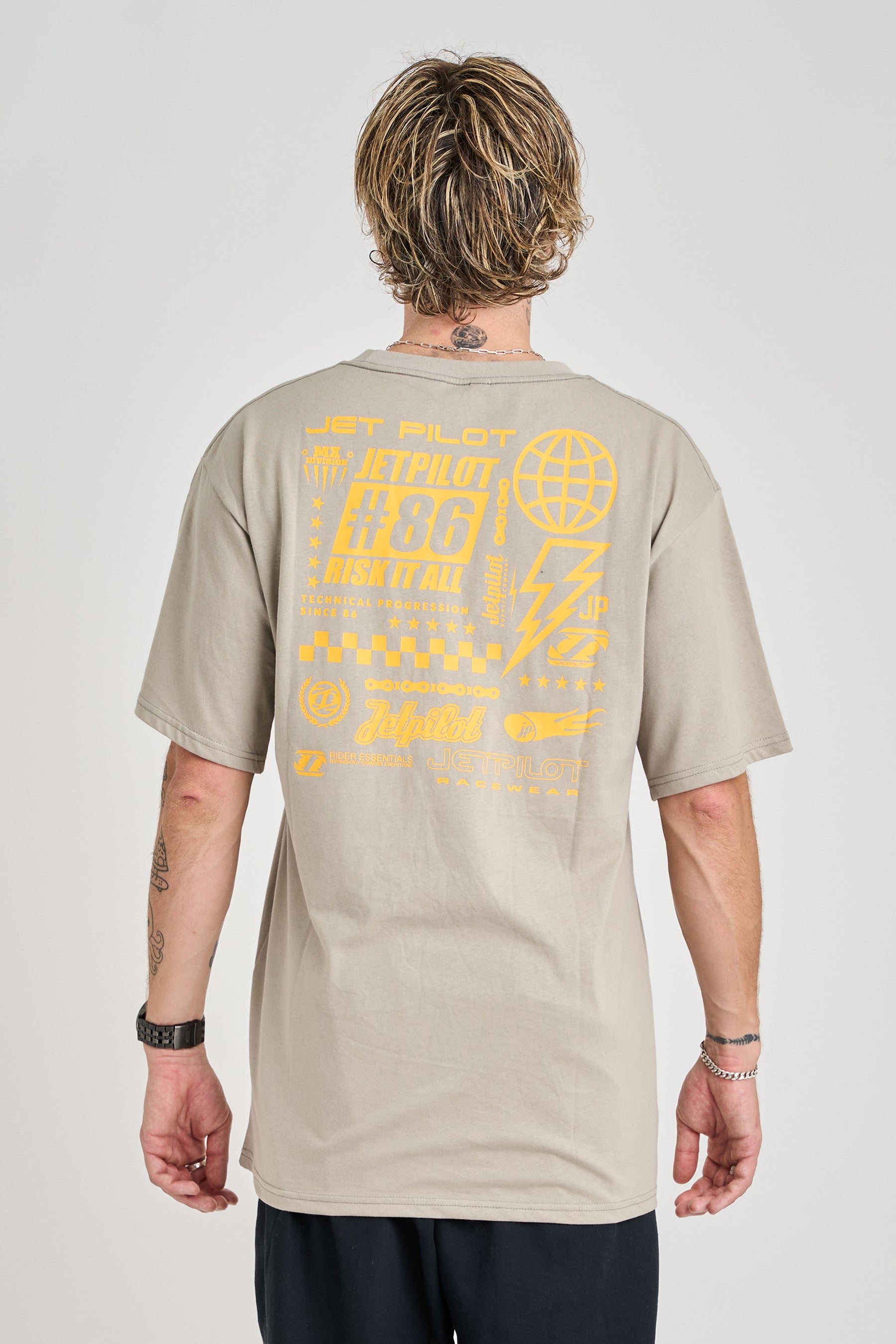 Jetpilot Progression Tee - Storm 3 — image 2