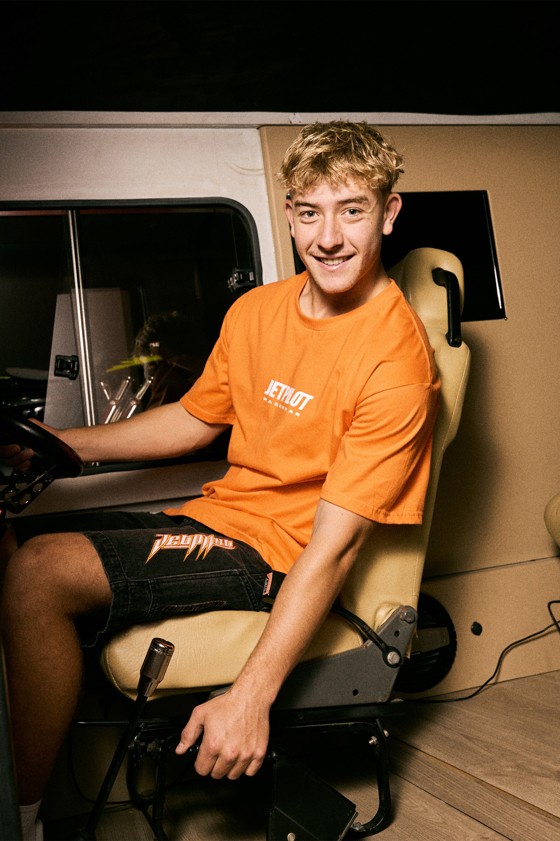 Jetpilot Progression Tee - Orange 6 — image 2