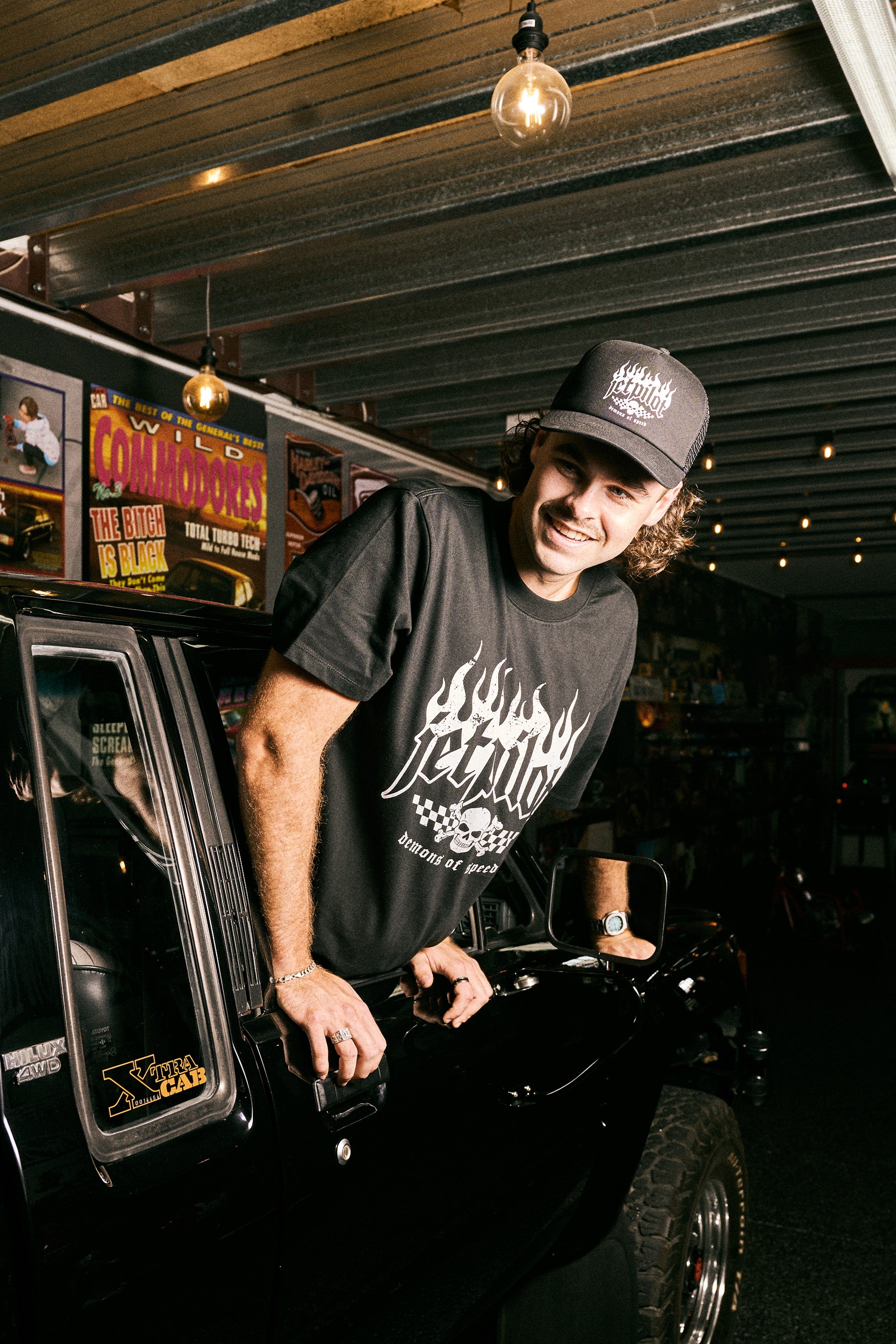 Jetpilot Live Fast Tee - Black 9 — image 2