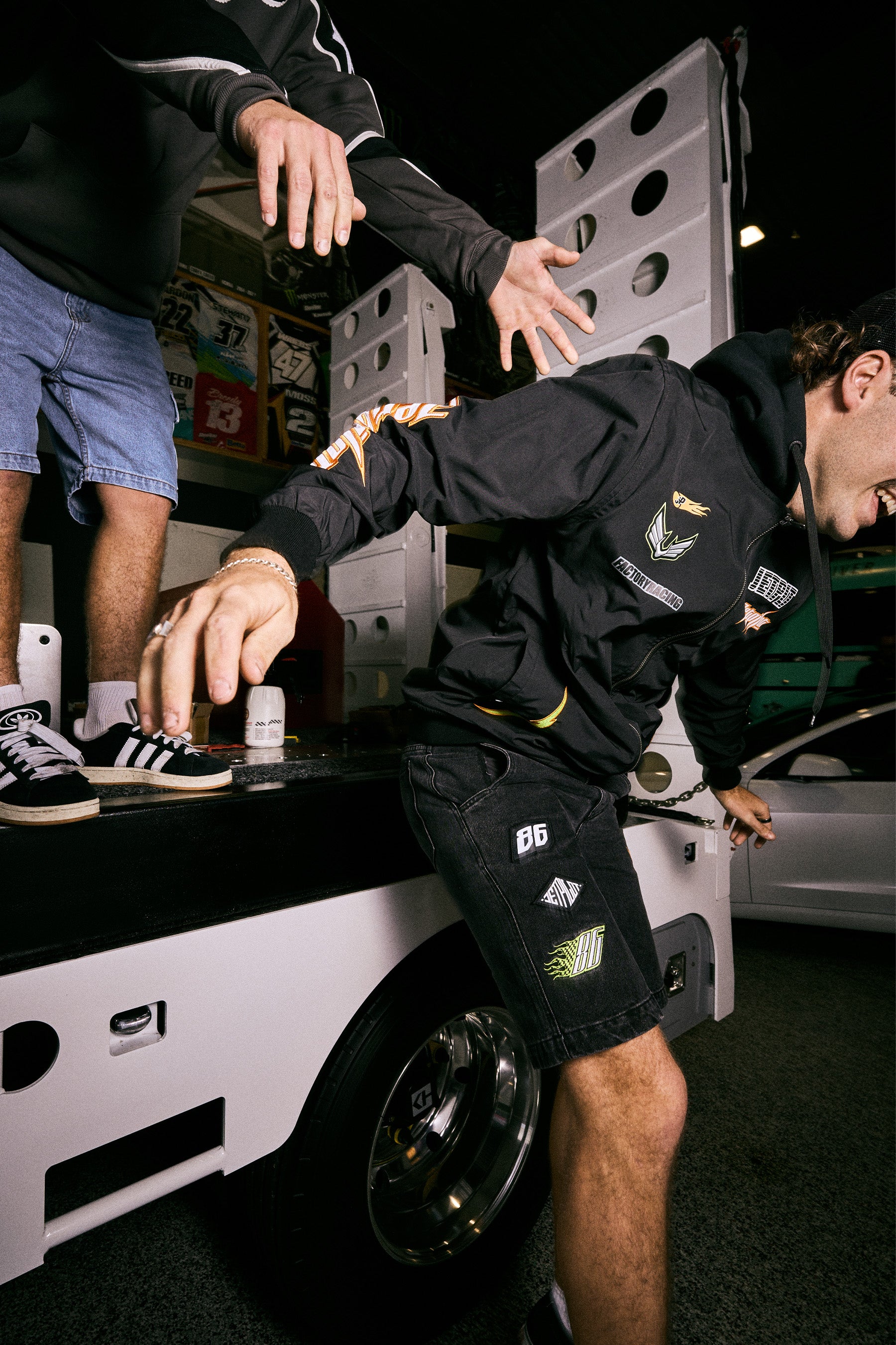 Jetpilot Track Day Jacket - Black 10 — image 2
