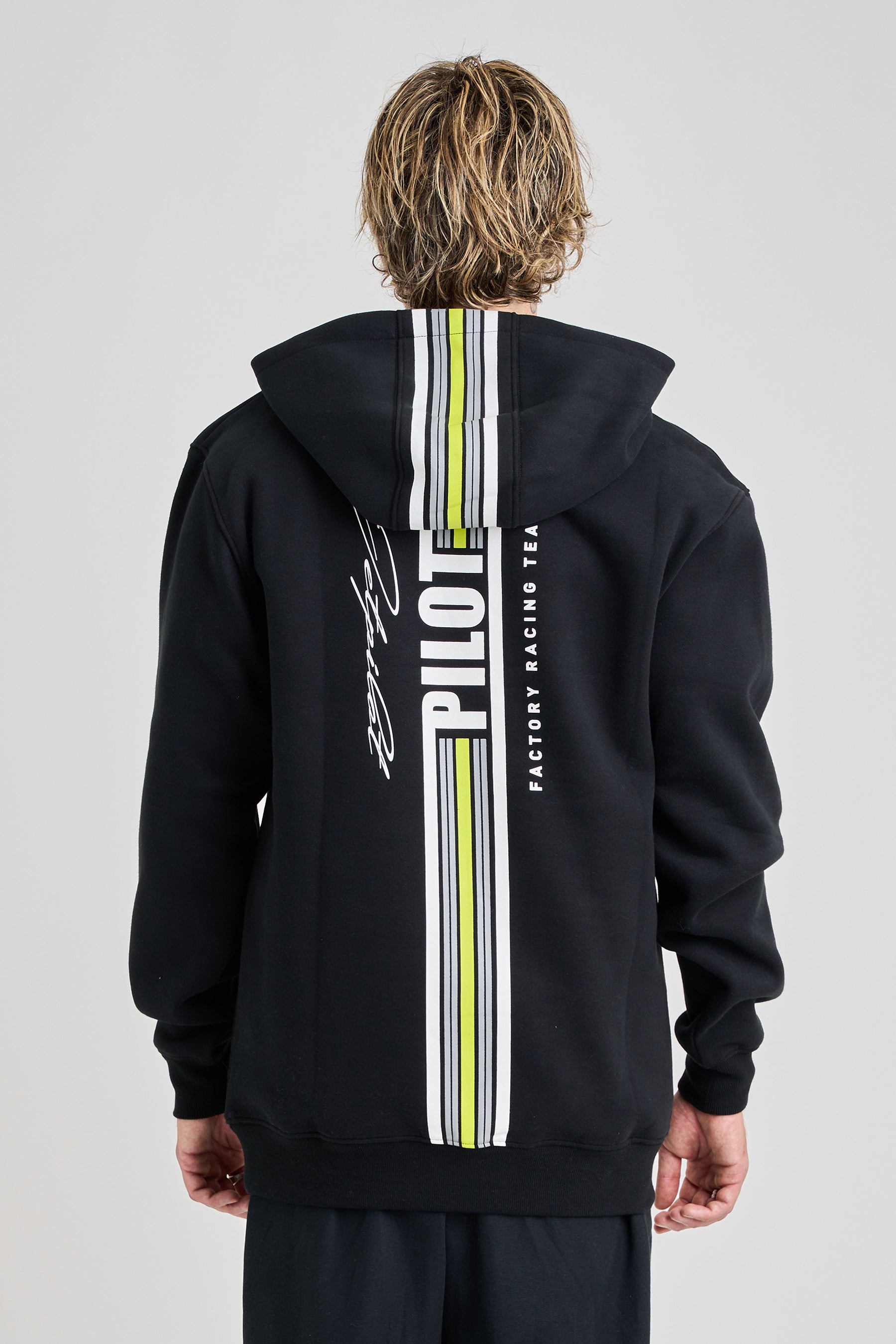Jetpilot Factory Racing Pull Over - Black 3 — image 2