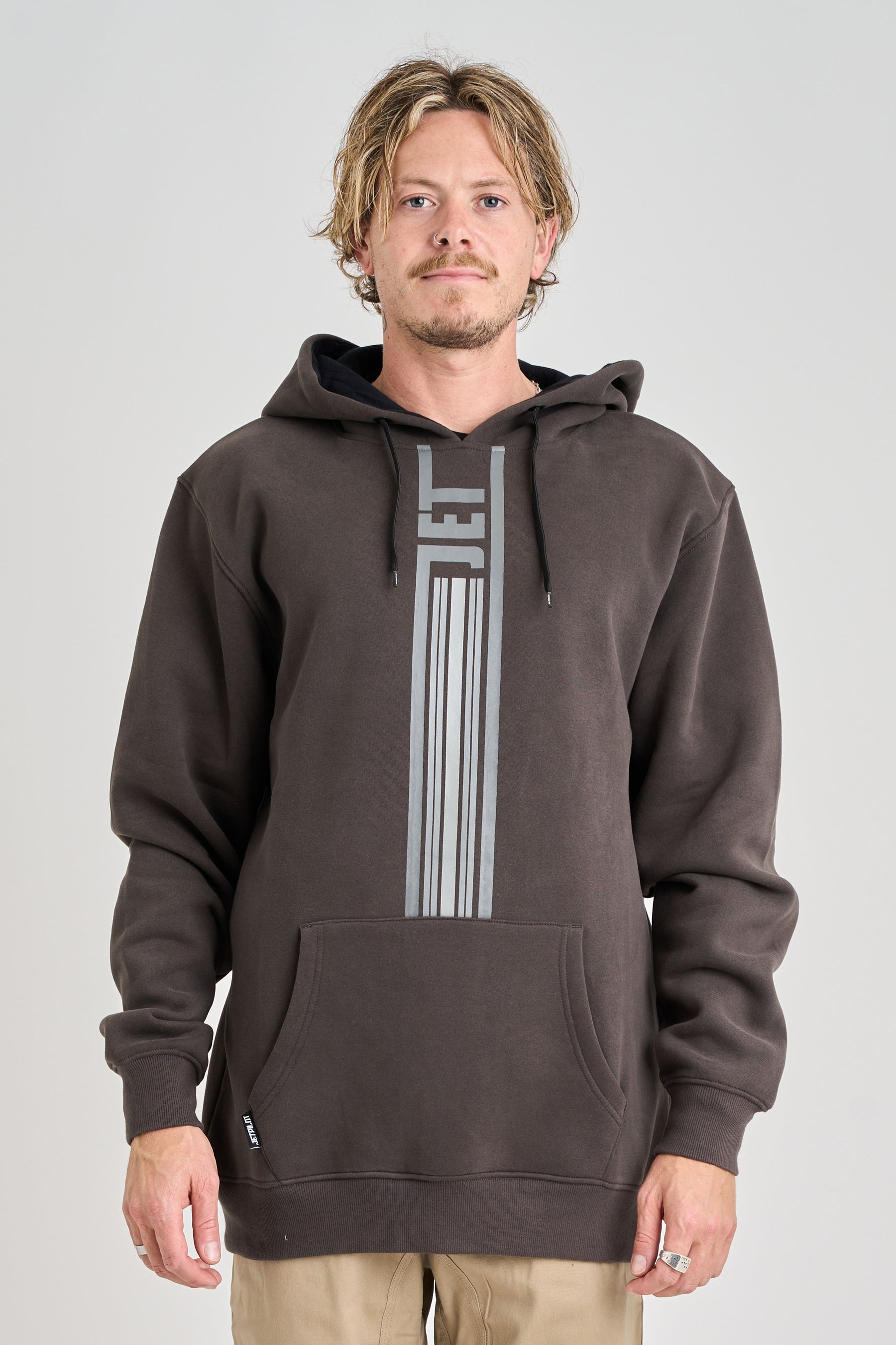 Jetpilot Factory Racing Pull Over - Grey — image 2