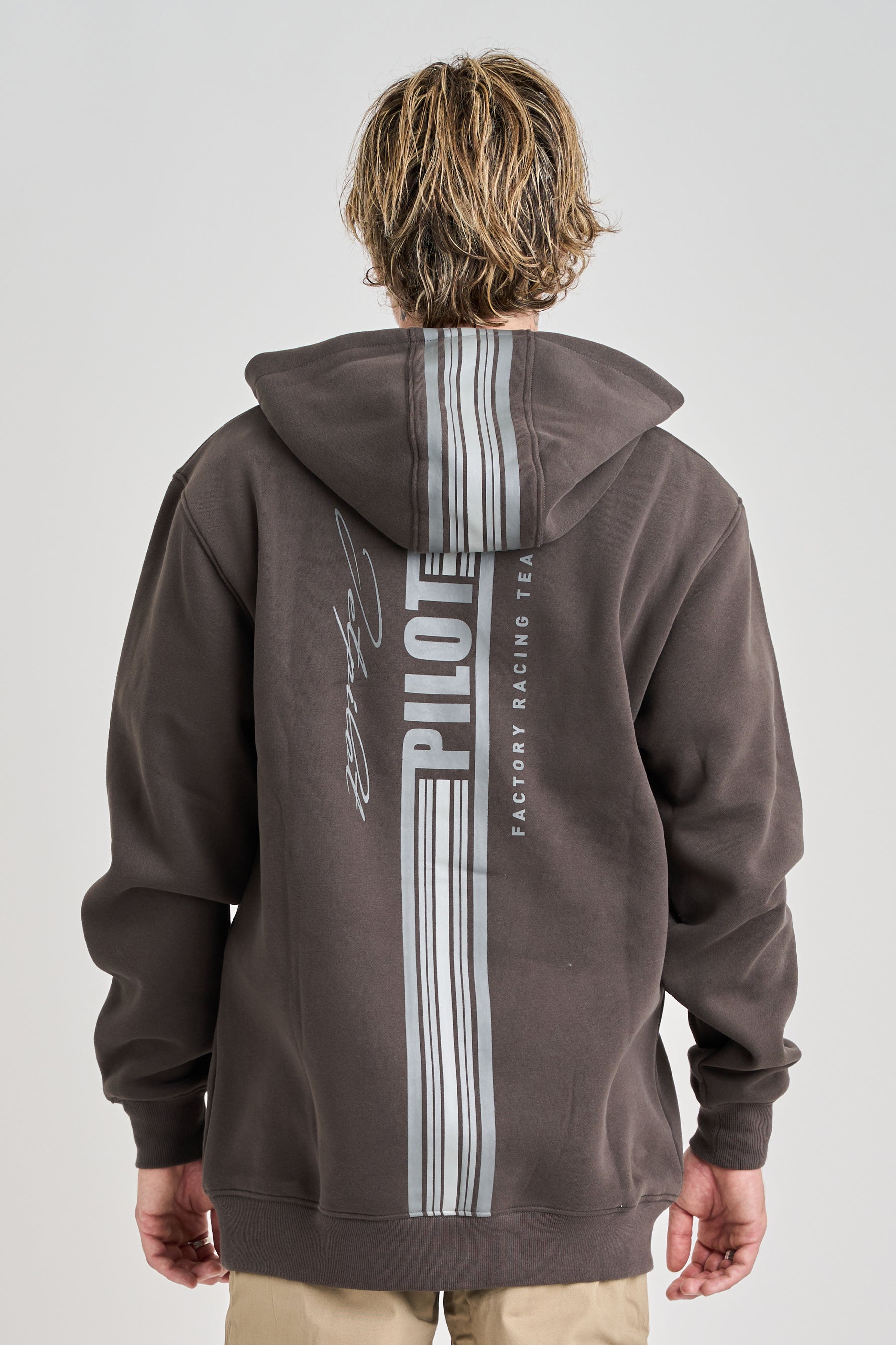 Jetpilot Factory Racing Pull Over - Grey 3 — image 2