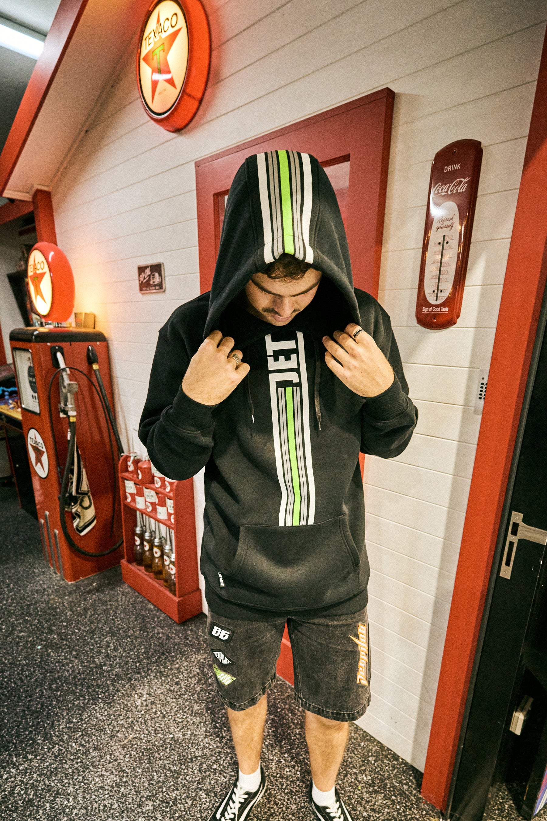 Jetpilot Factory Racing Pull Over - Black 6 — image 2