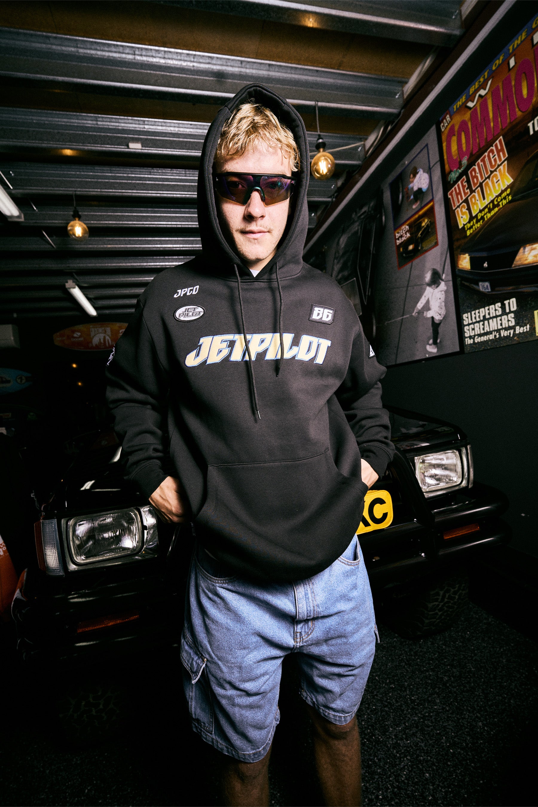 Jetpilot Striker Pull Over - Black 9 — image 2