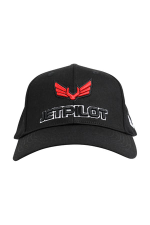 Jetpilot Squadron Flexfit Cap - Black