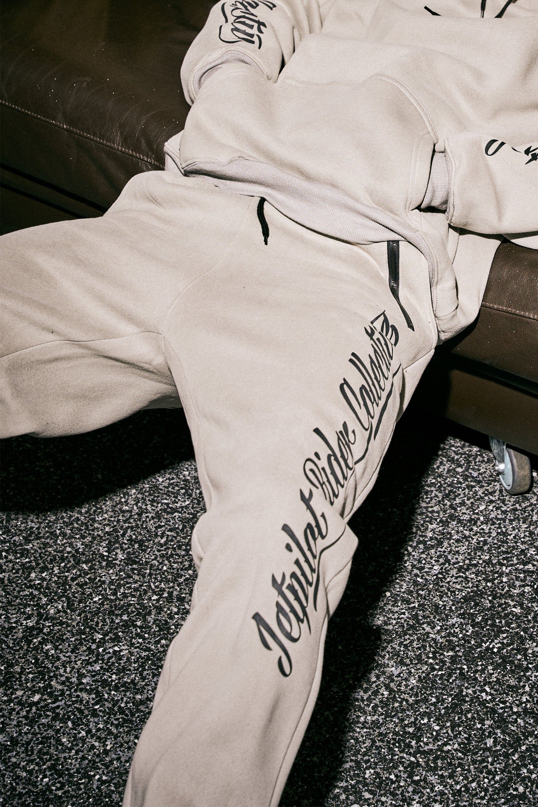 Jetpilot Dark Script Track Pant - Storm 2 — image 3