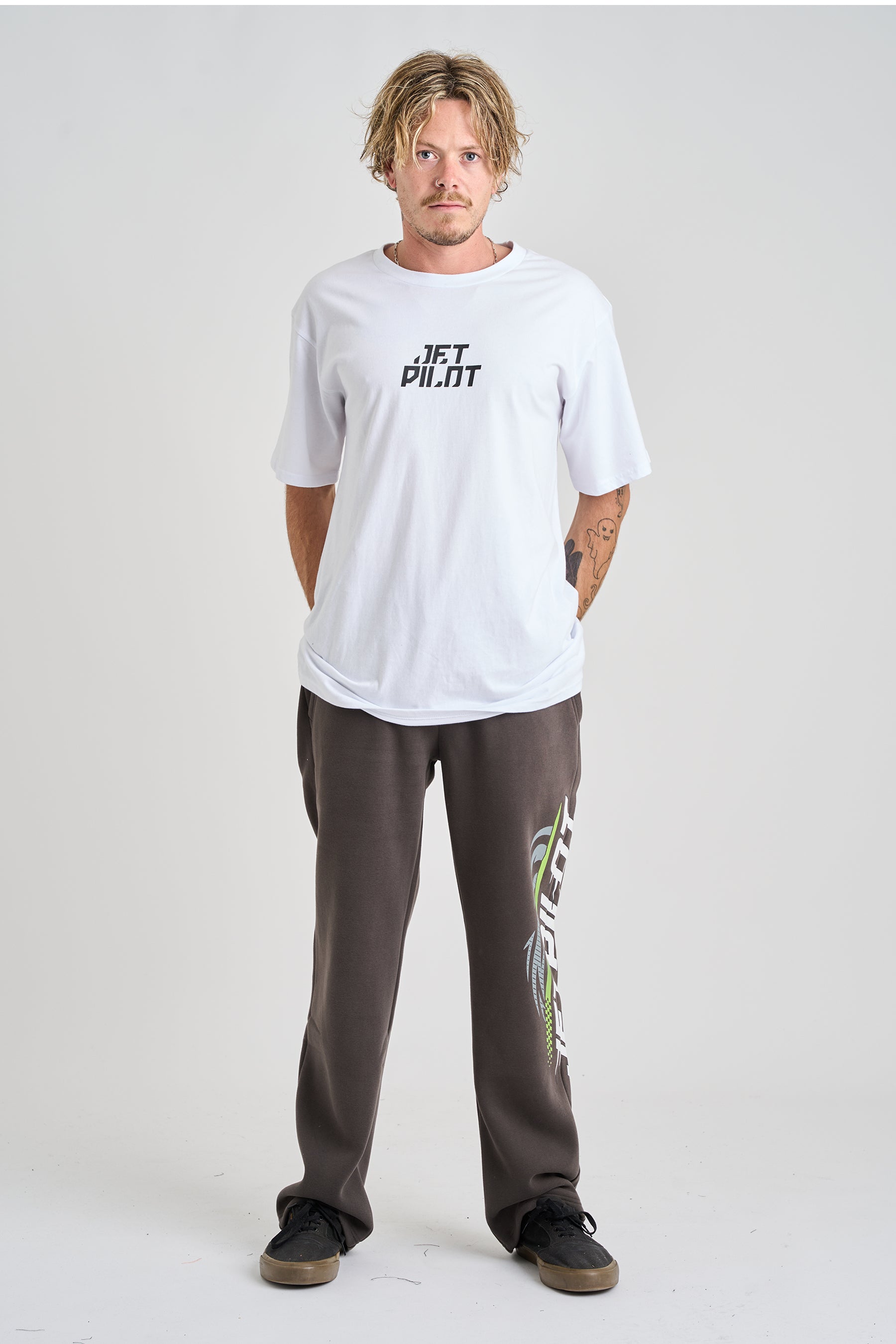 Jetpilot Velocity Track Pant - Grey 4 — image 2