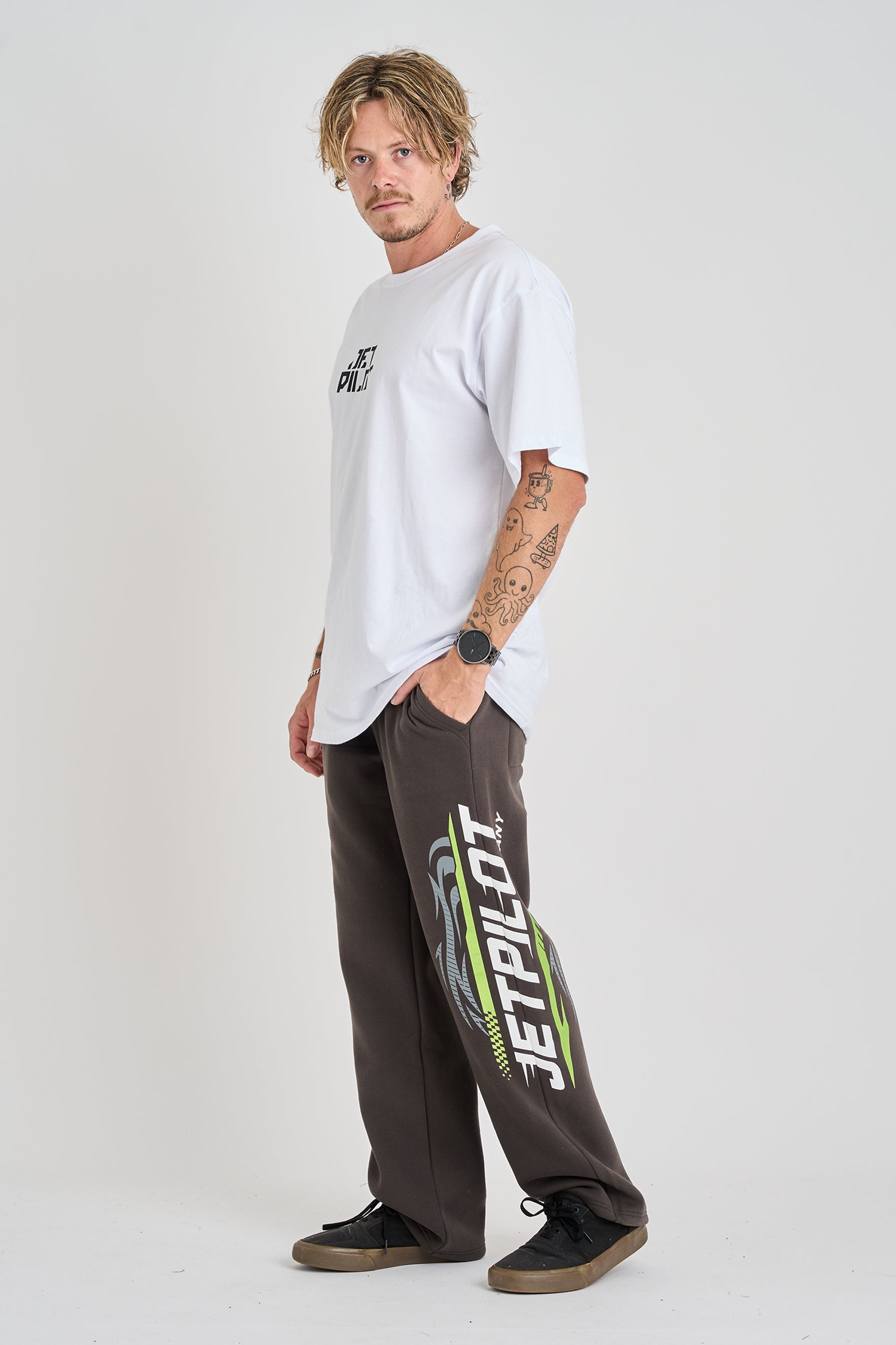 Jetpilot Velocity Track Pant - Grey 5 — image 2