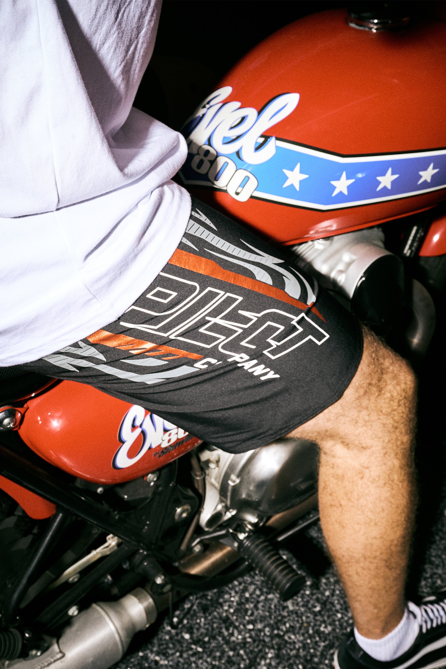 Jetpilot Velocity Boardshort - Black/Orange 5 — image 2
