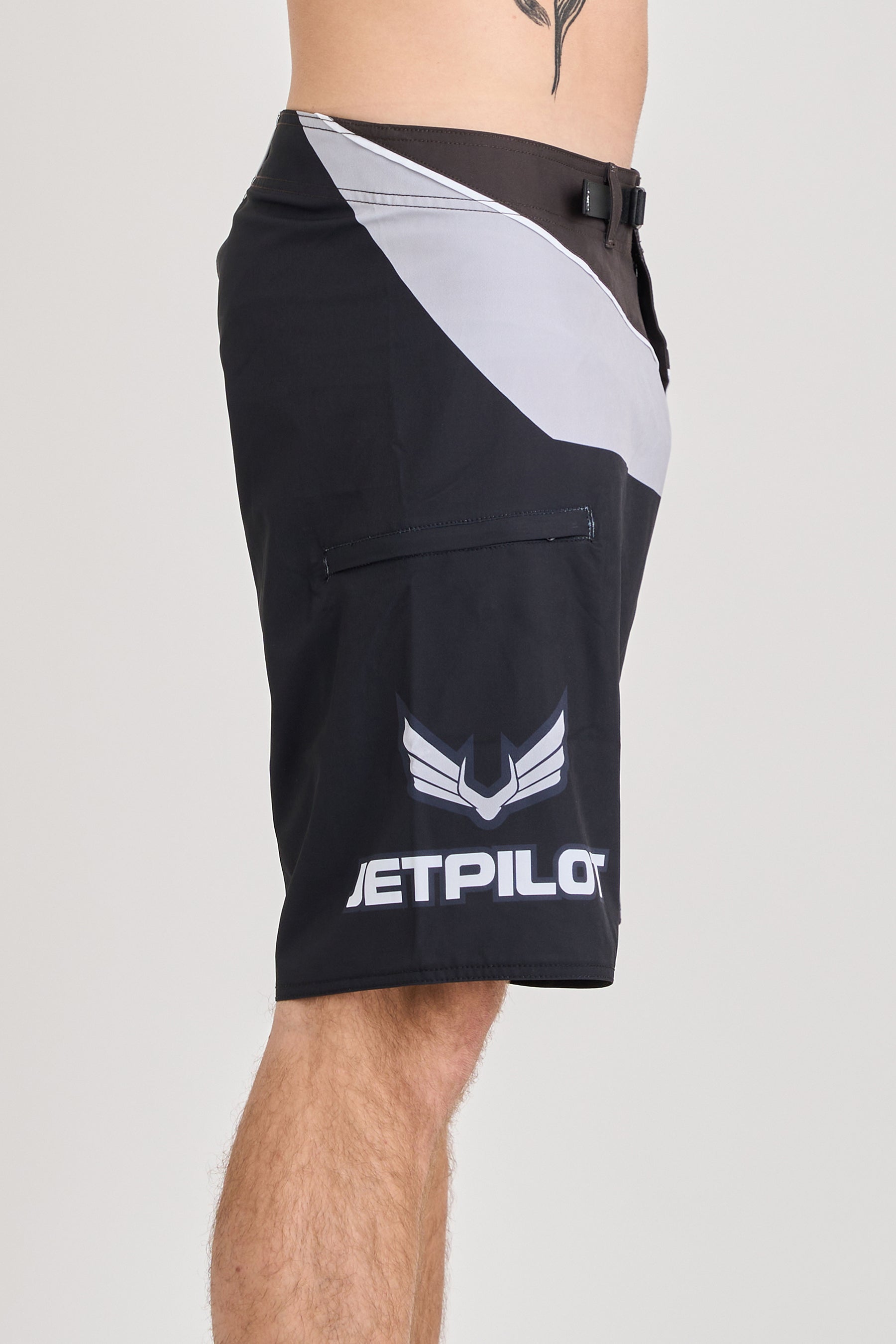 Jetpilot Squadron Boardshort - Black 6 — image 2
