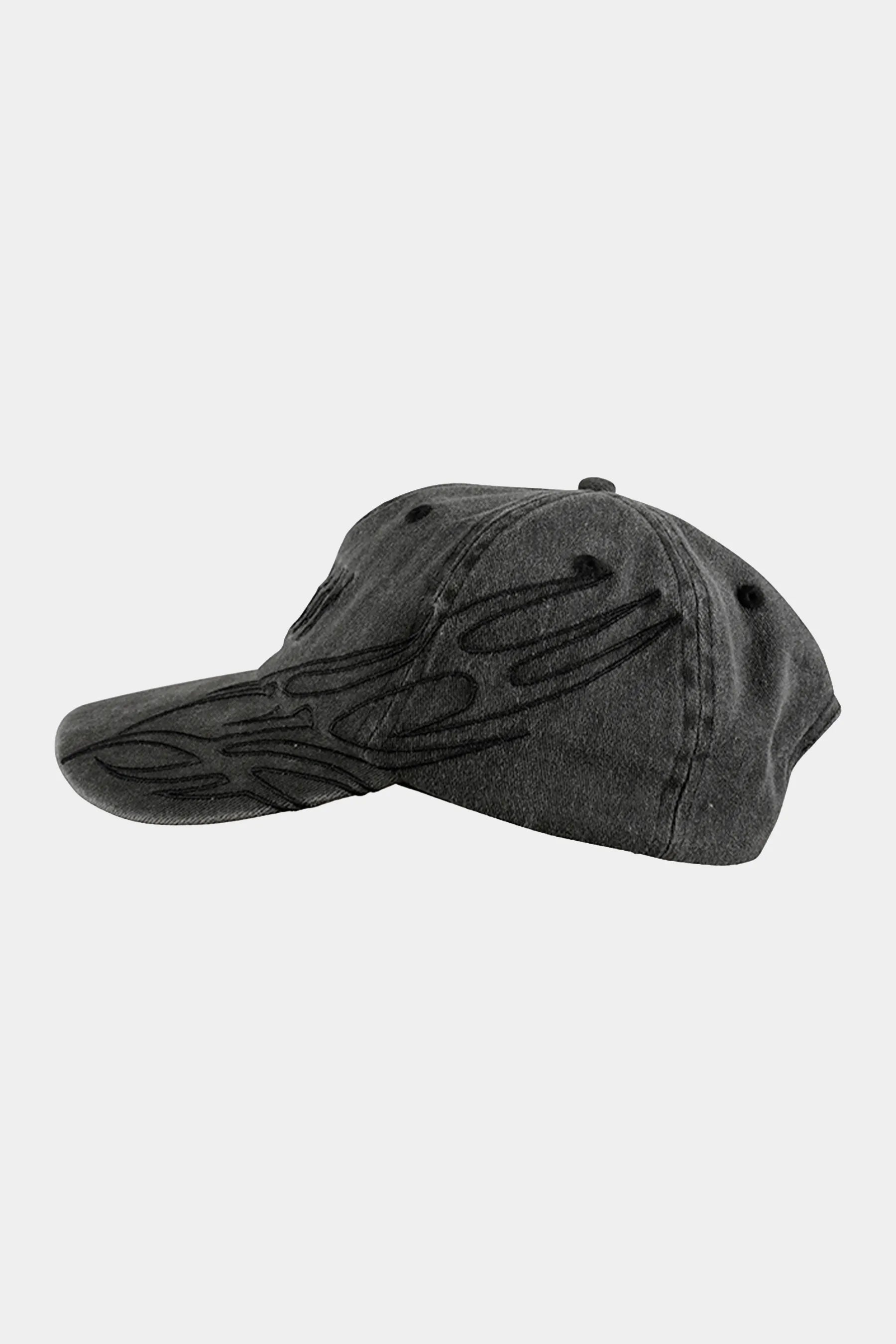 Jetpilot Vine Snapback Cap - Washed Black - photo 4 — image 2