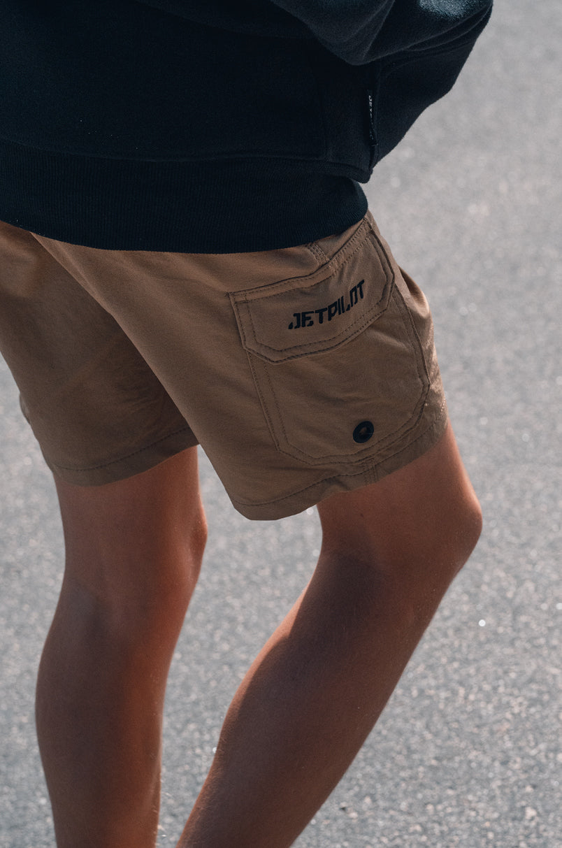 Jetpilot Jet-lite Elasticated Youth Boardshort - Khaki