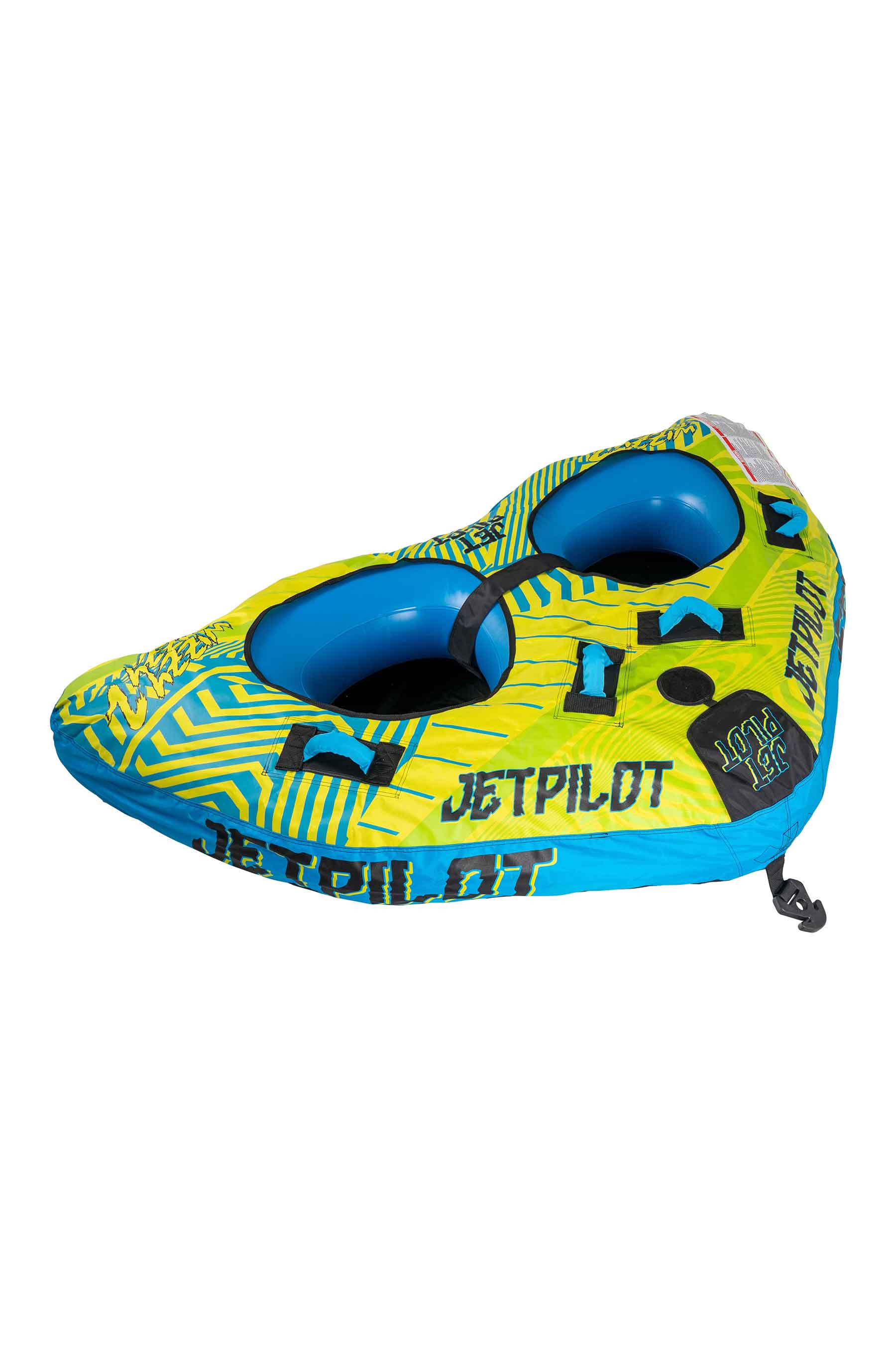 Jetpilot Wizzy Dizzy 2 Towable - Black/Green 4