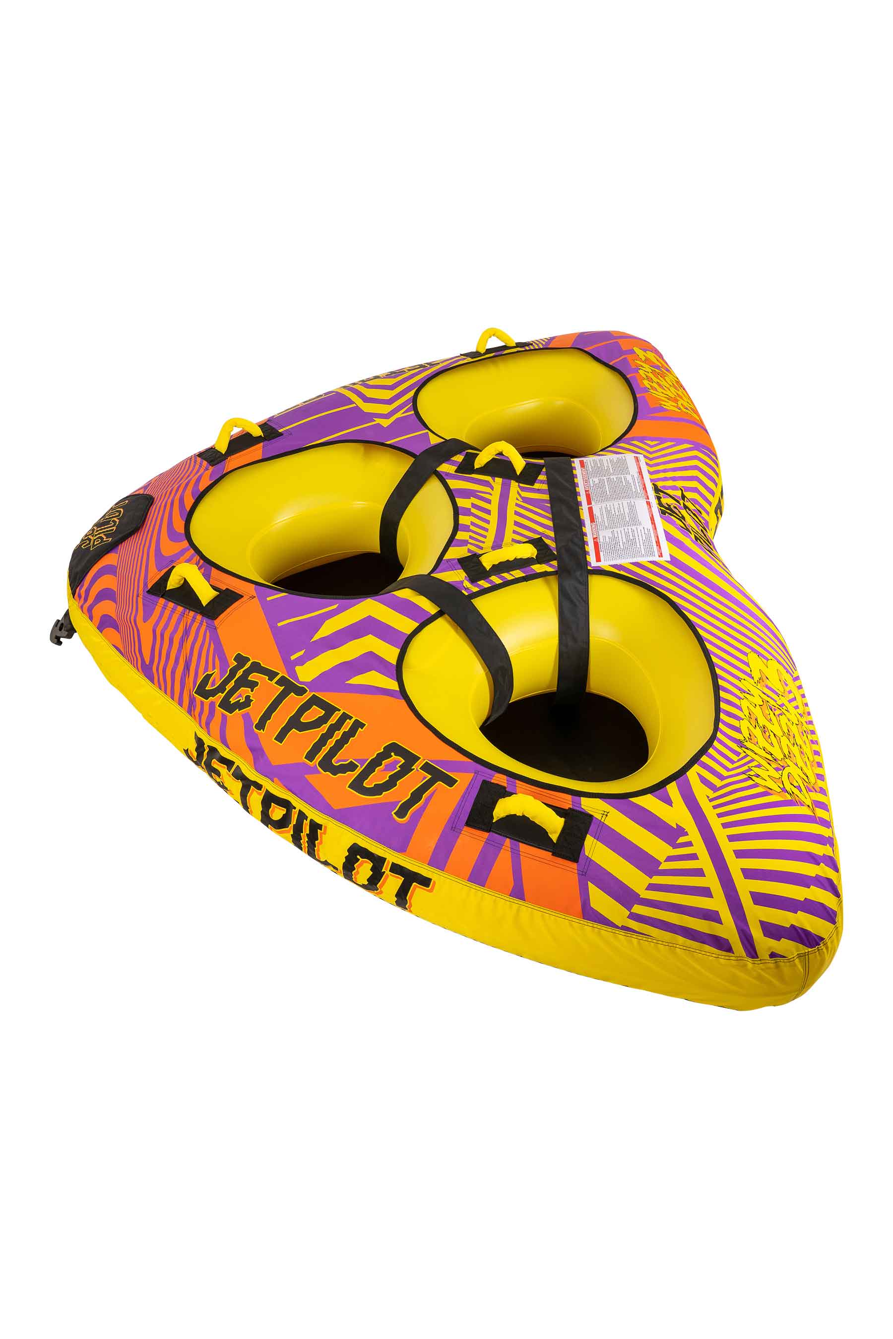 Jetpilot Wizzy Dizzy 3 Towable - Orange/Purple 2