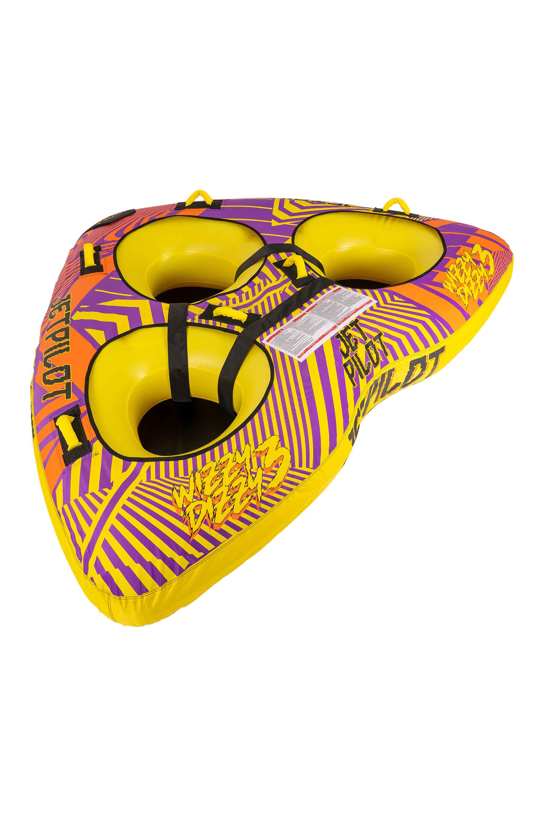 Jetpilot Wizzy Dizzy 3 Towable - Orange/Purple 3