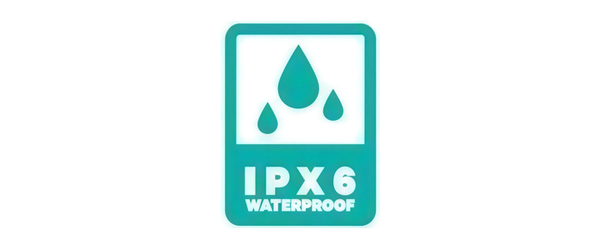 IPX6 Waterproof