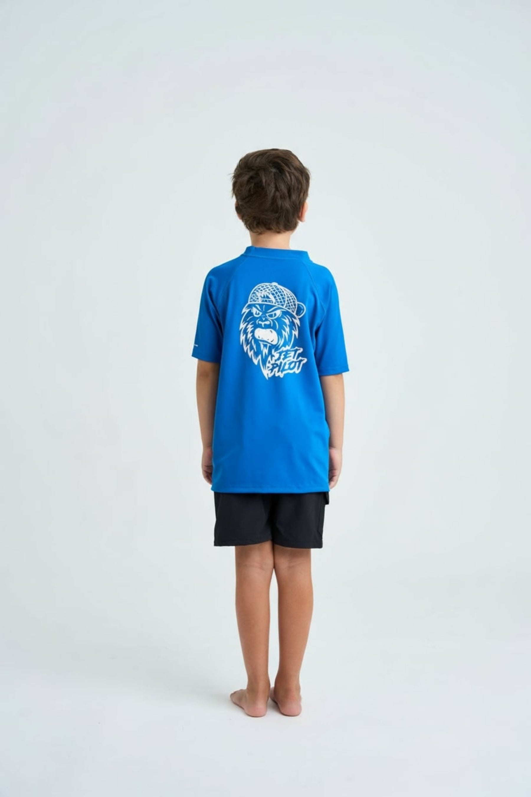 Jetpilot Yowie Kids Tee - Blue — view 2 (3)