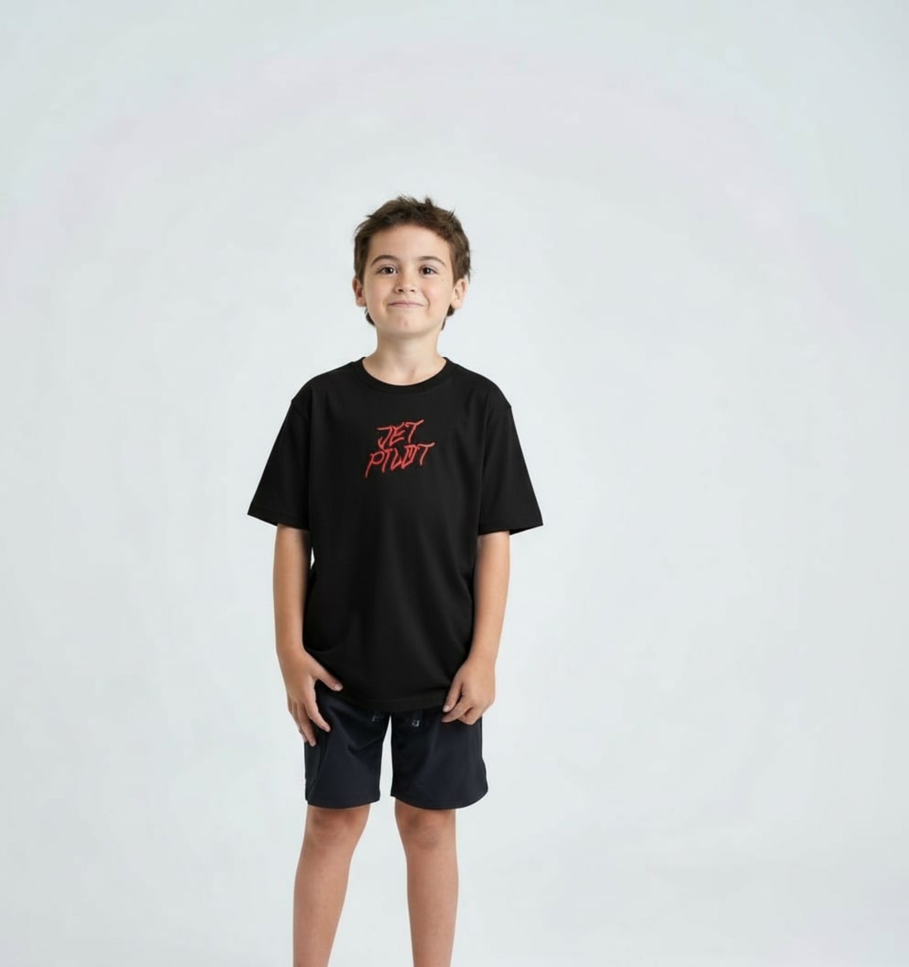 Jetpilot Snakebite Kids Tee - Black — view 31 (3)