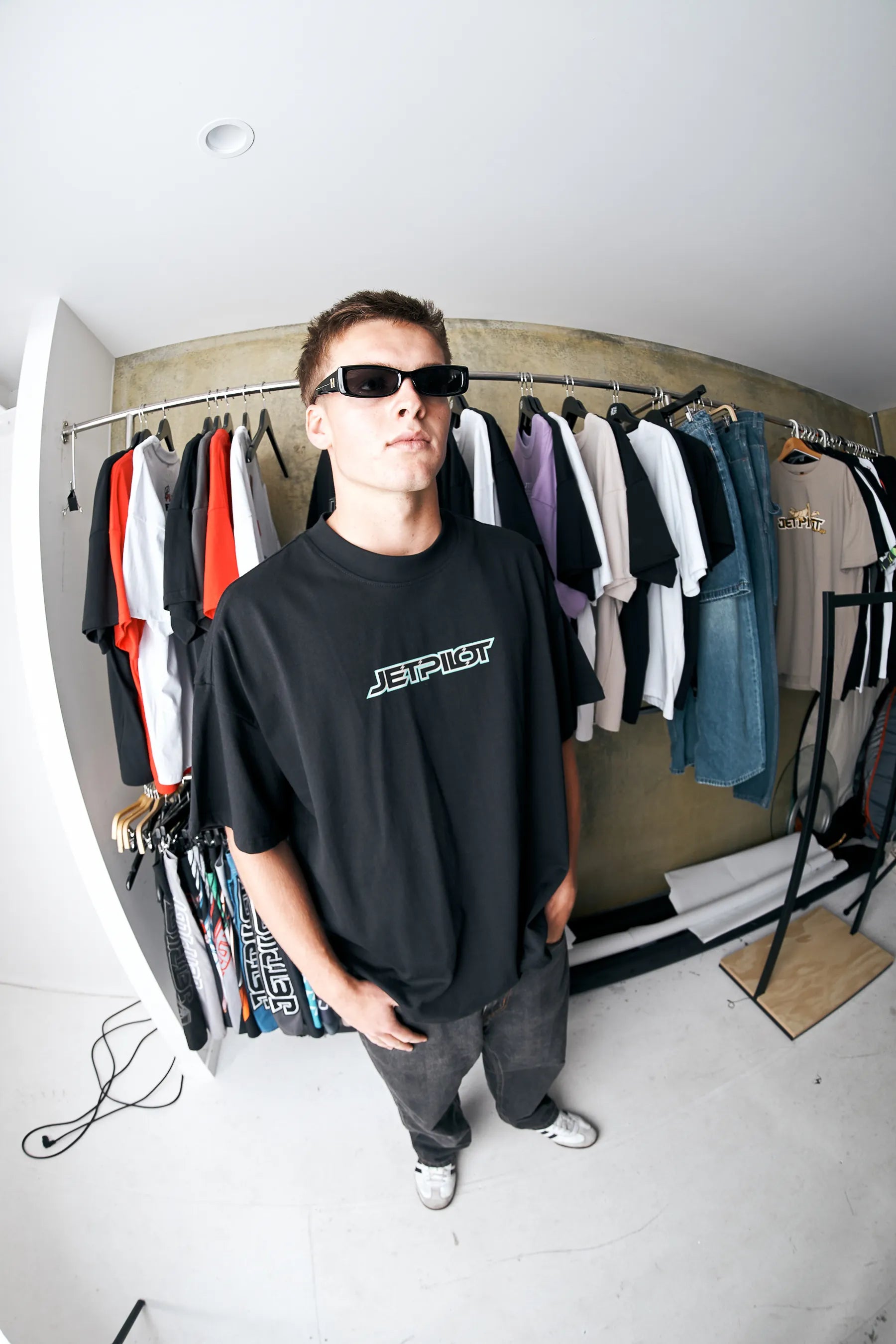 Jetpilot Stocked Up Mens Tee - Black