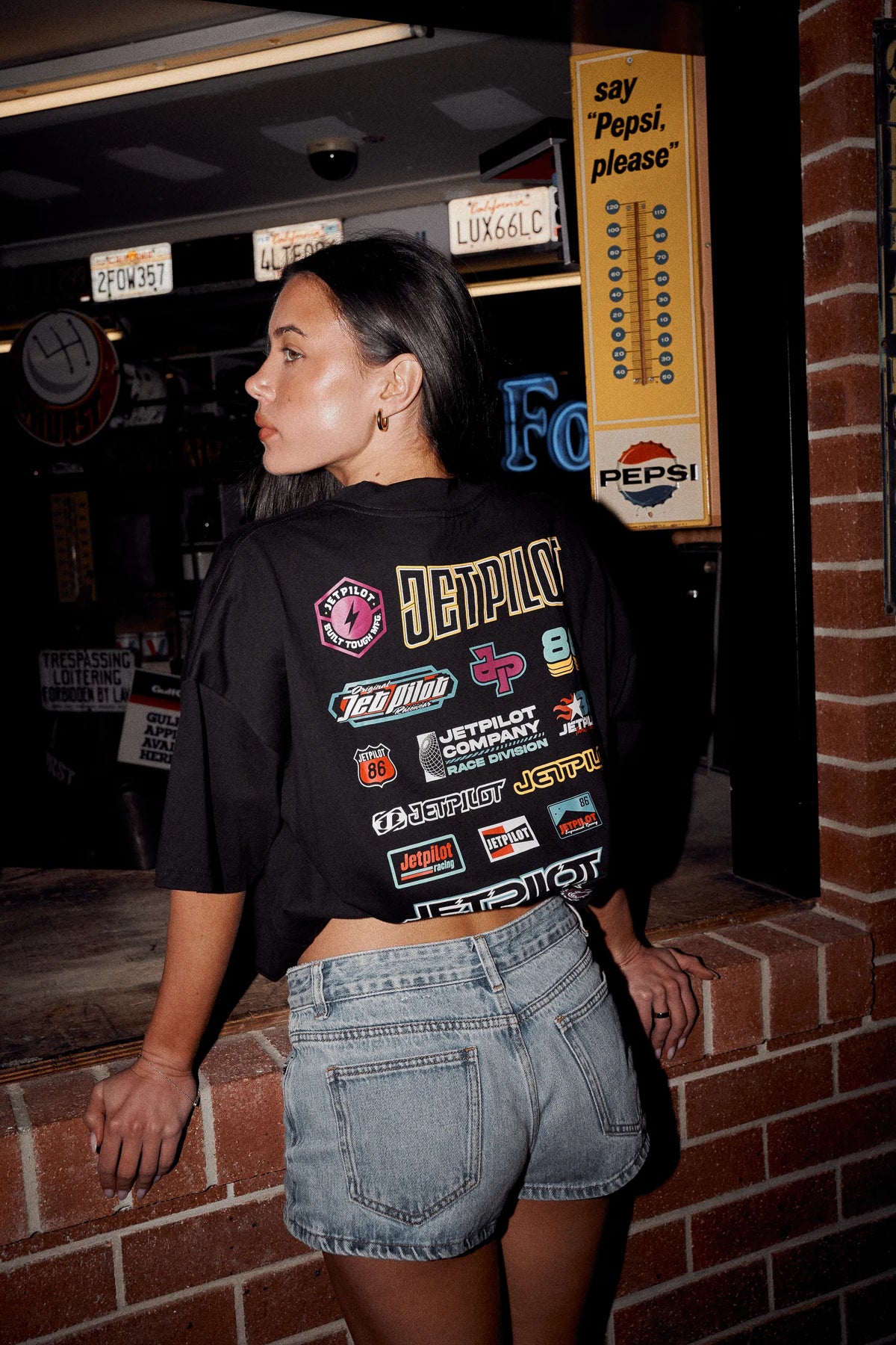 Jetpilot Stocked Up Mens Tee - Black