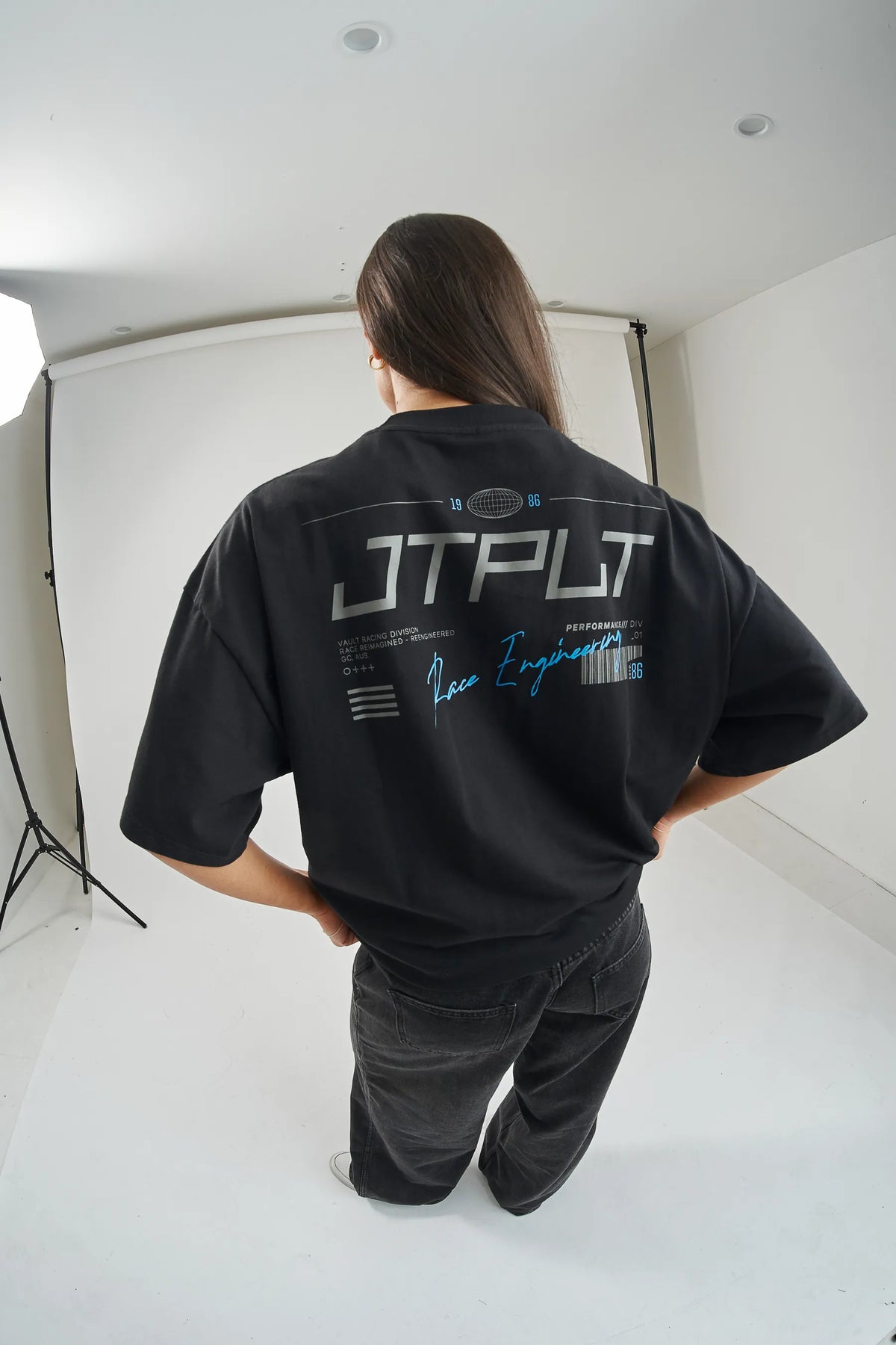 Jetpilot Vault Tech Mens Tee - Black