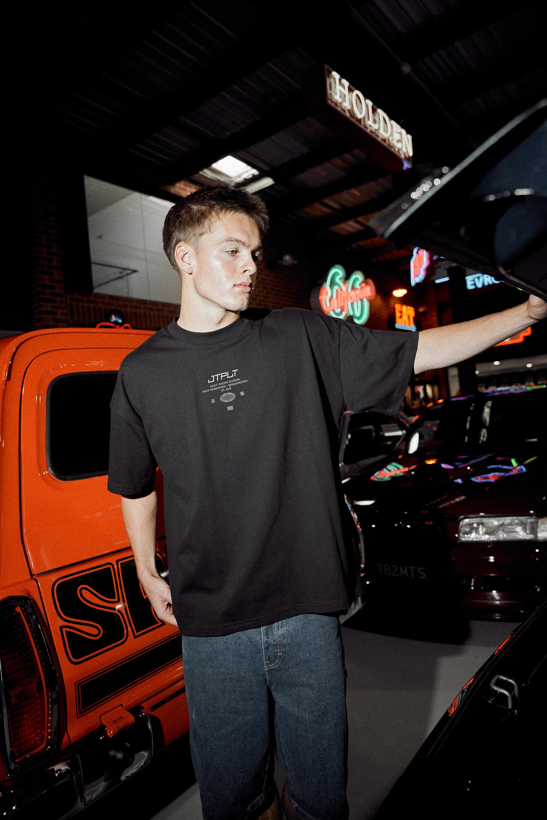 Jetpilot Vault Tech Mens Tee - Black