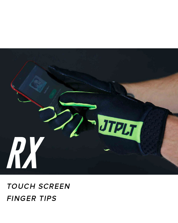 Jetpilot Rx Race Gloves - White/Black 3