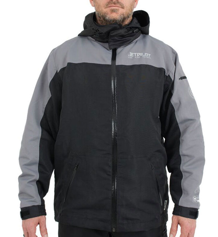 Jetpilot Mens Venture Ride Jacket - Black/Charcoal