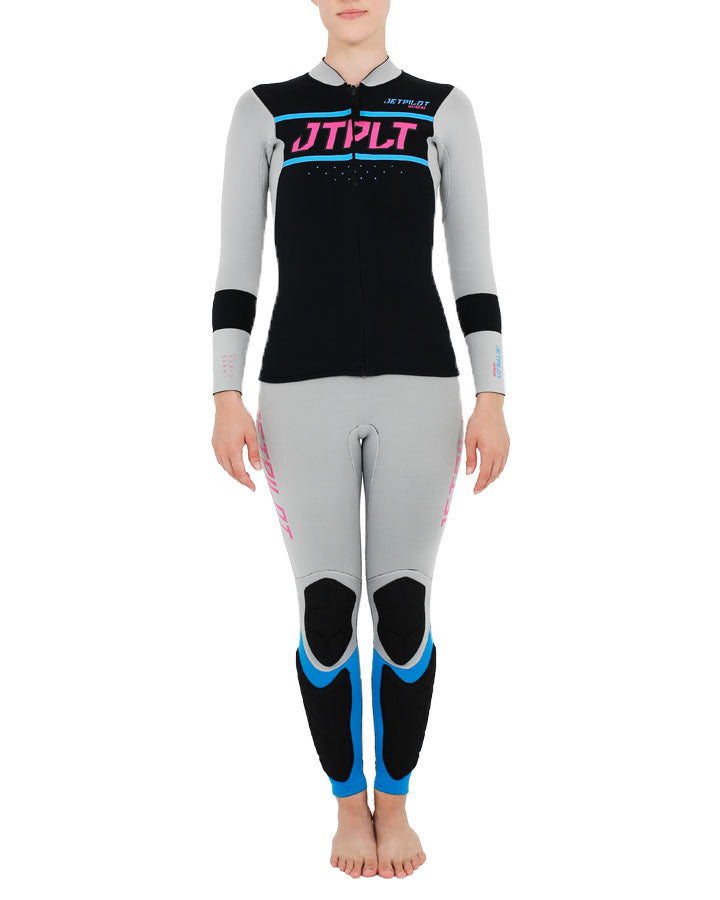 Jetpilot RX Ladies Jane & Jacket - Grey/Blue