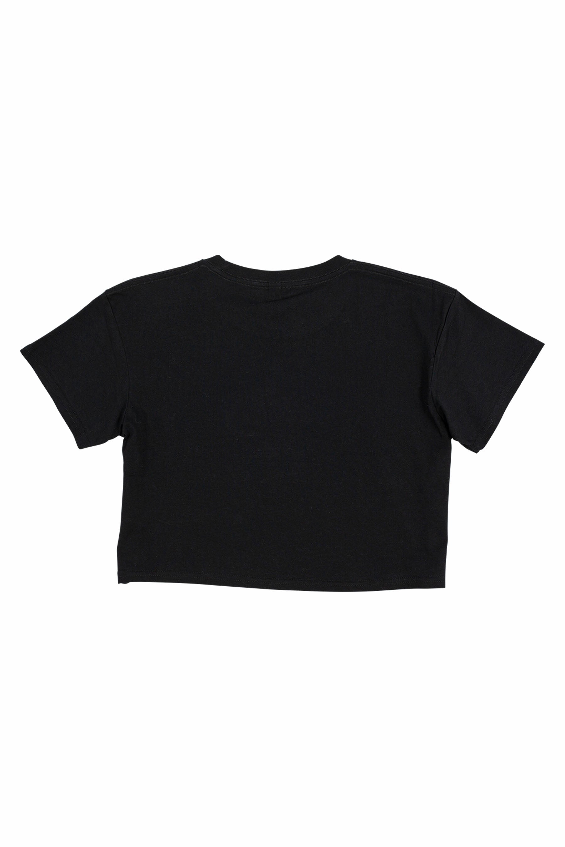 Jetpilot Simple Ladies S/S Crop Tee - Black
